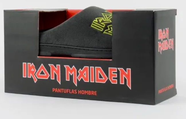 Pantufla de hombre diseño Iron Maiden diferentes numeros-4