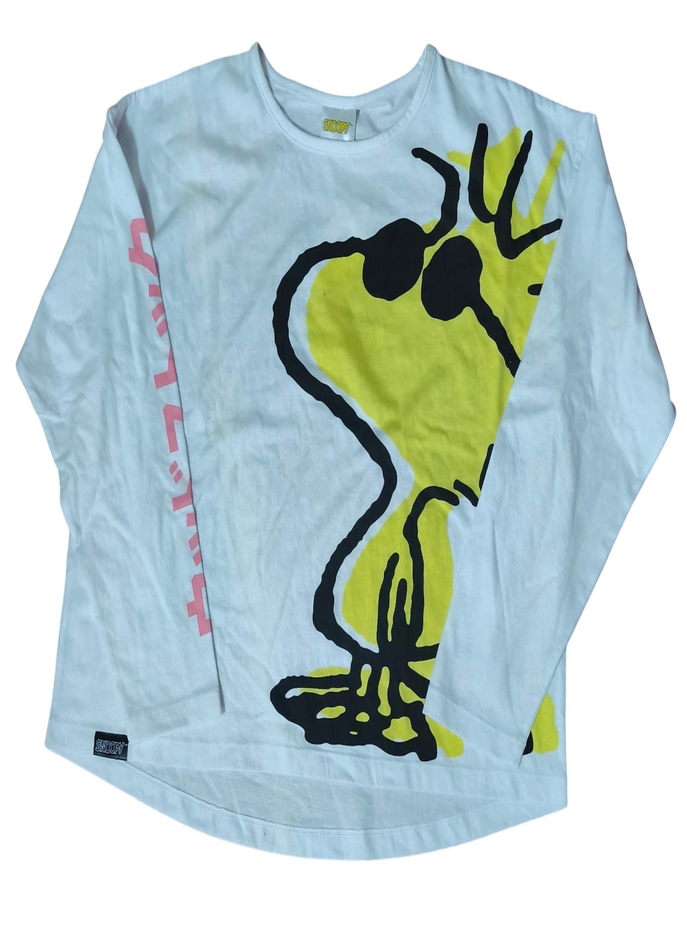 Polera manga larga talla 14 diseño Woodstock Snoopy-0