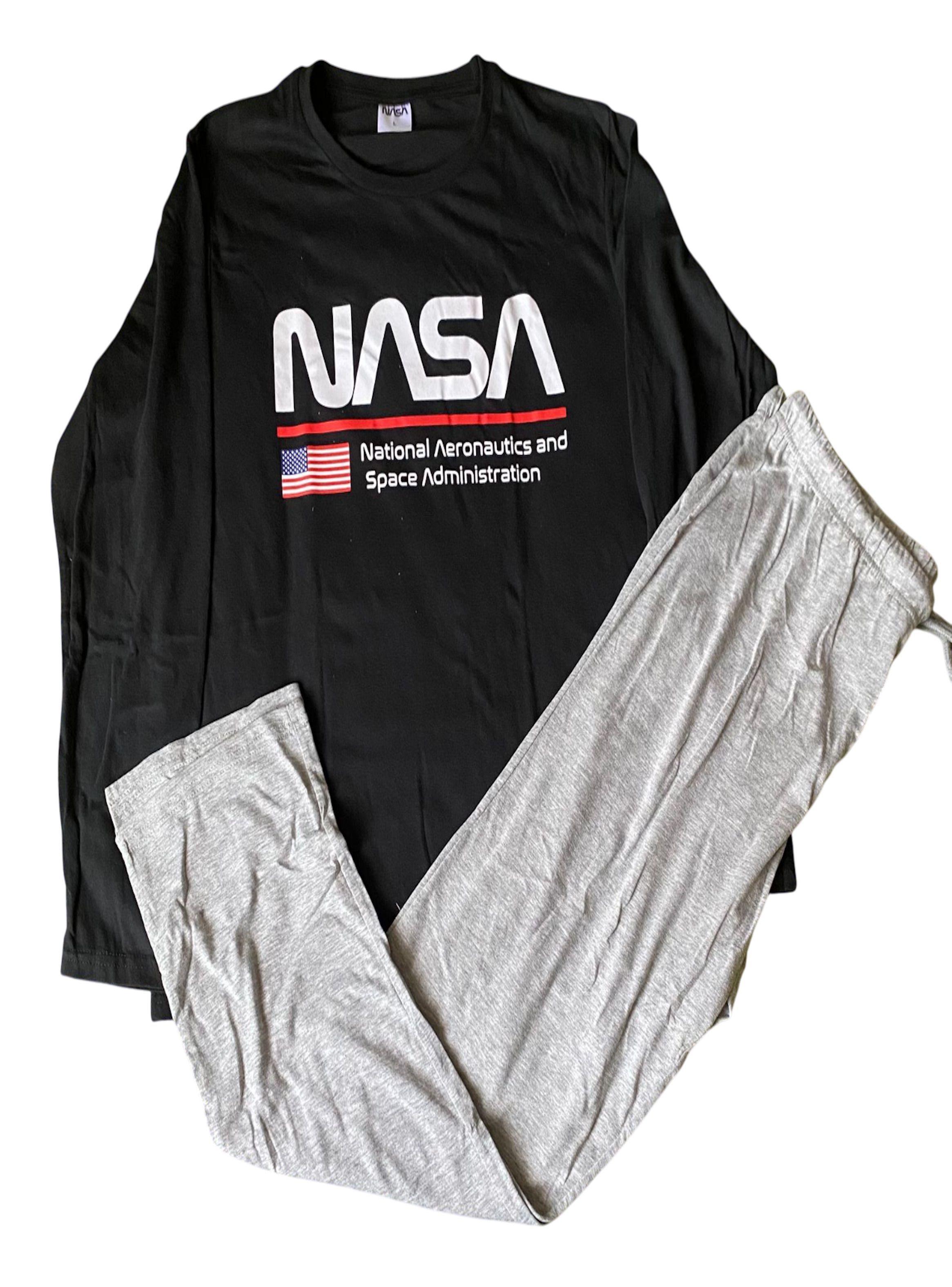 Pijama de hombre diseño Nasa tallas L, XL y XXL-0