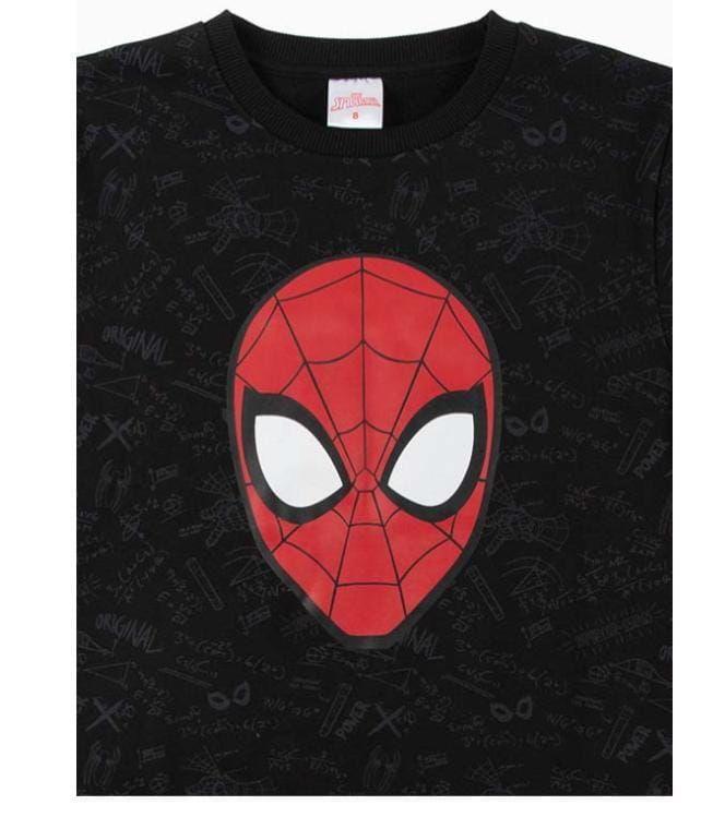 Poleron Spiderman Talla 8 sin capucha-2