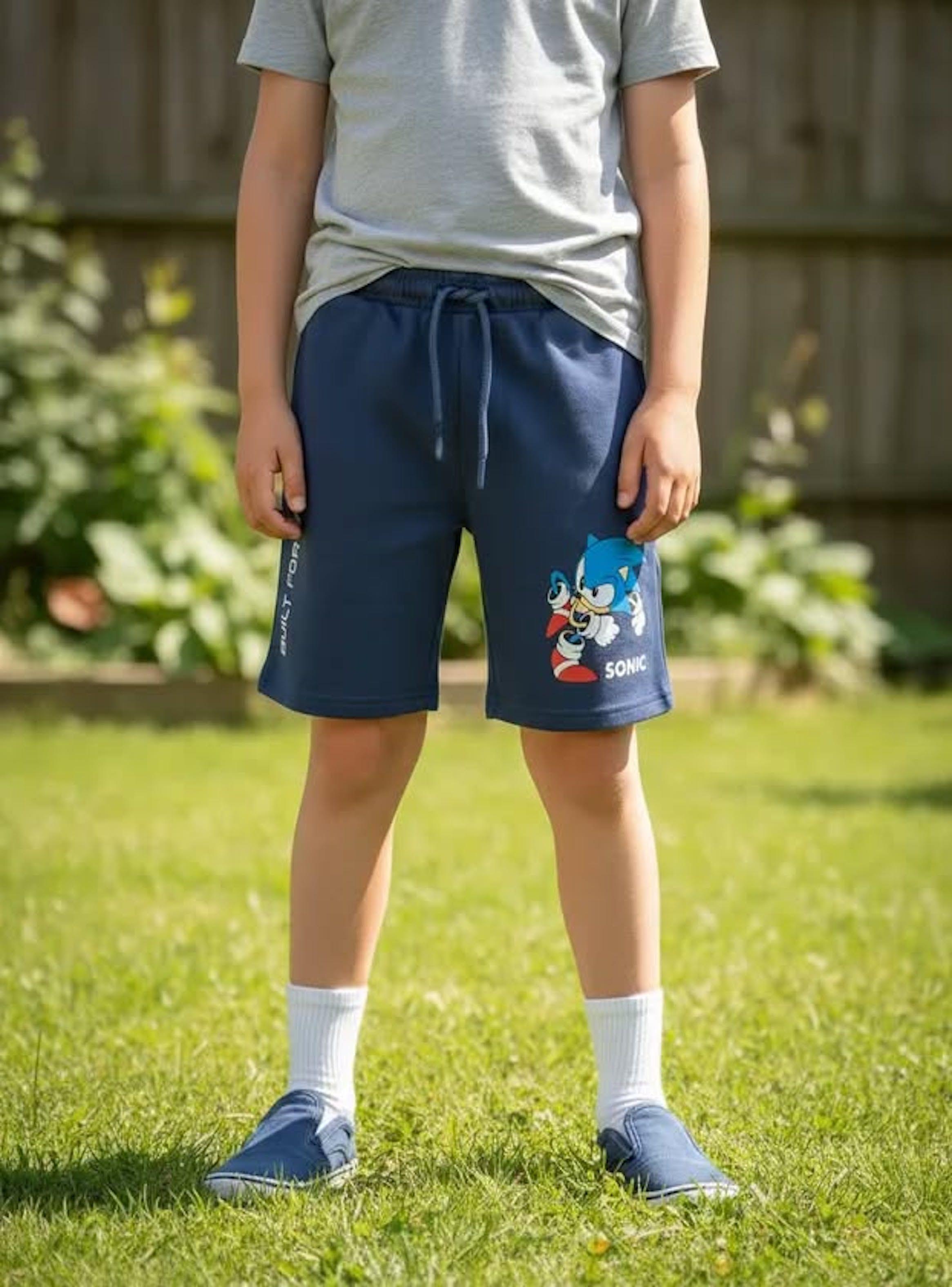 Short de niño diseño Sonic Talla 8-3