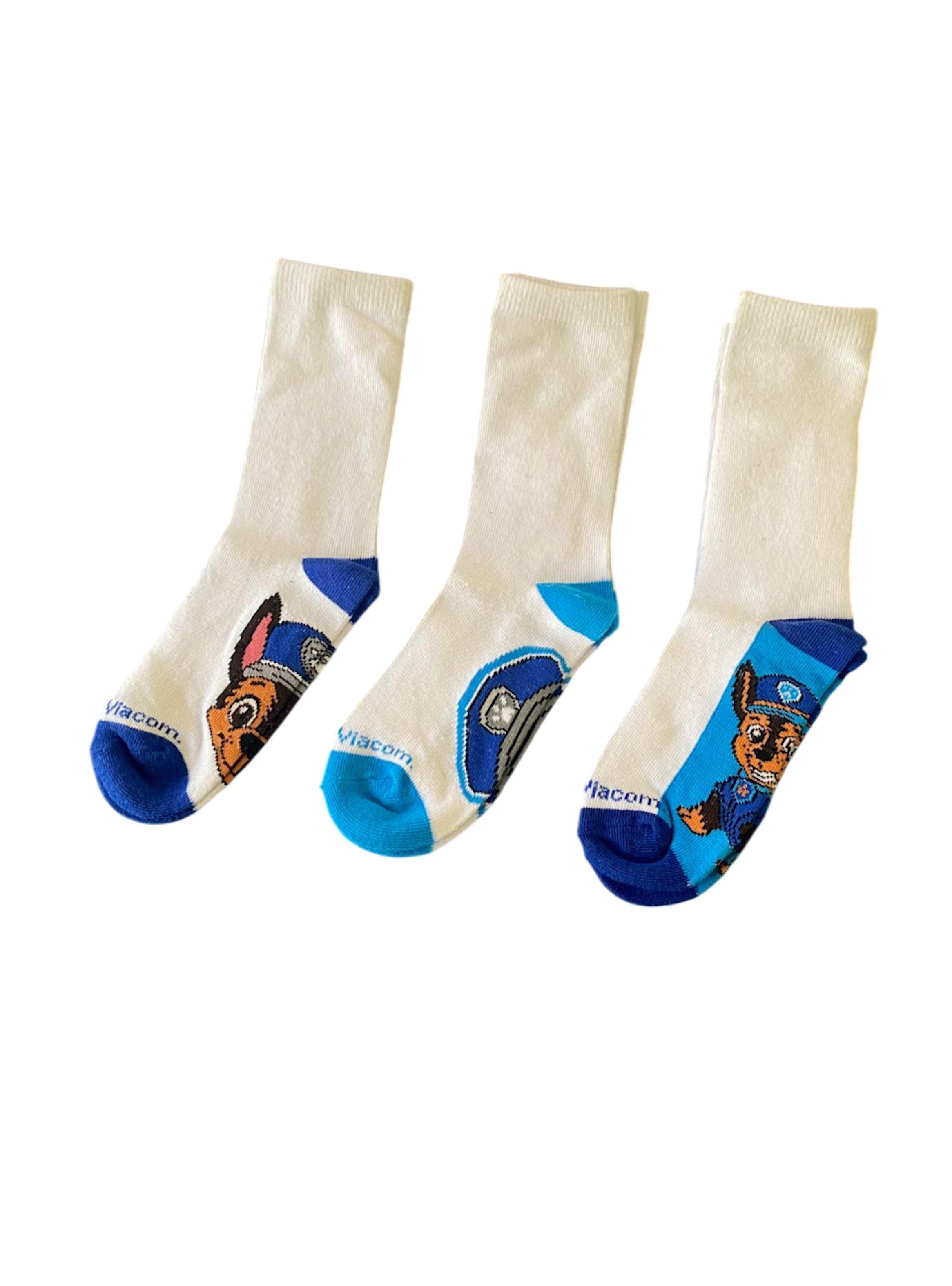 Calcetines de niño numero 27/30 diseño Chase Paw Patrol-0