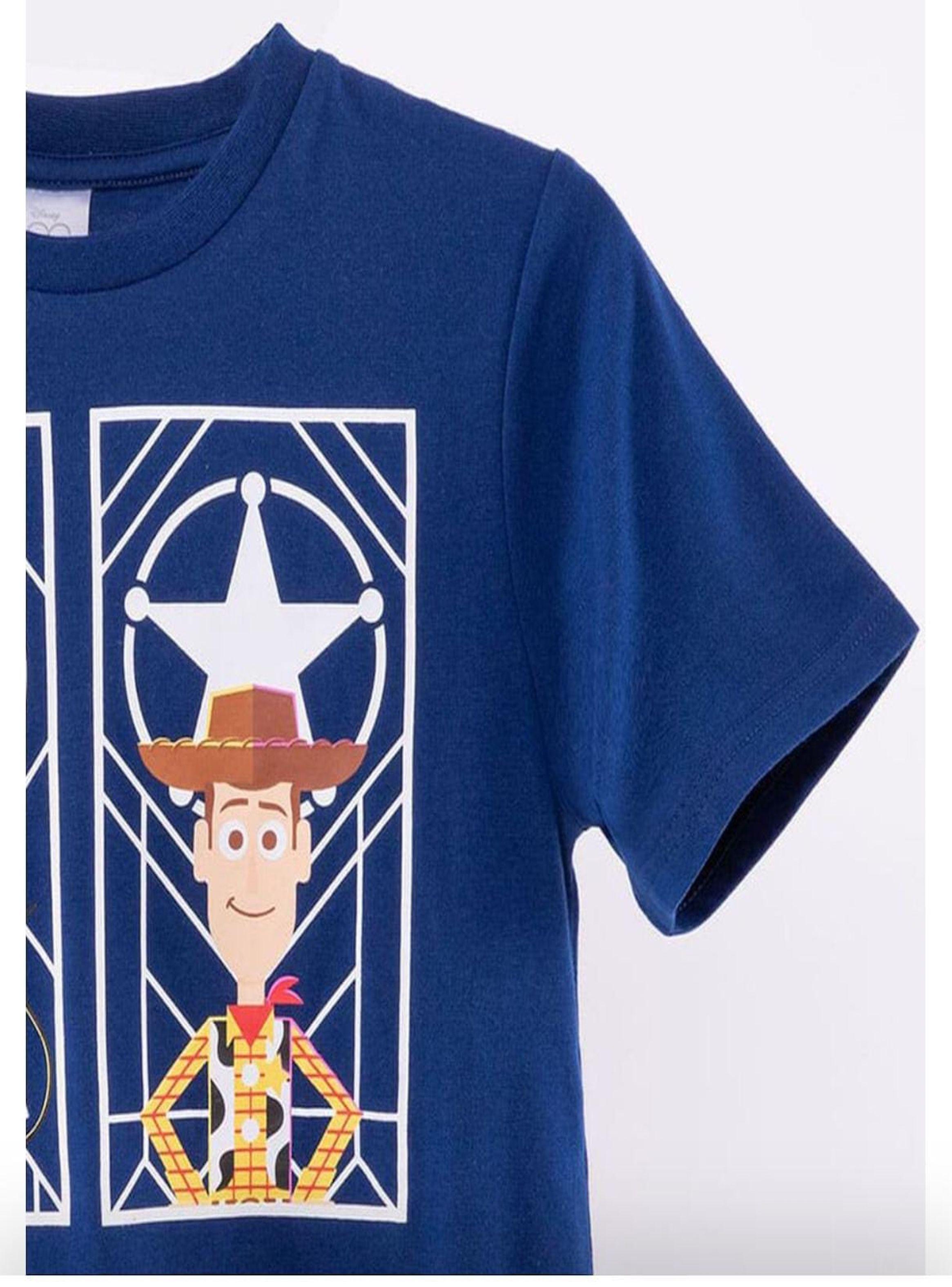 Polera de niño talla 8 Woody y Mickey Disney 100 años-2