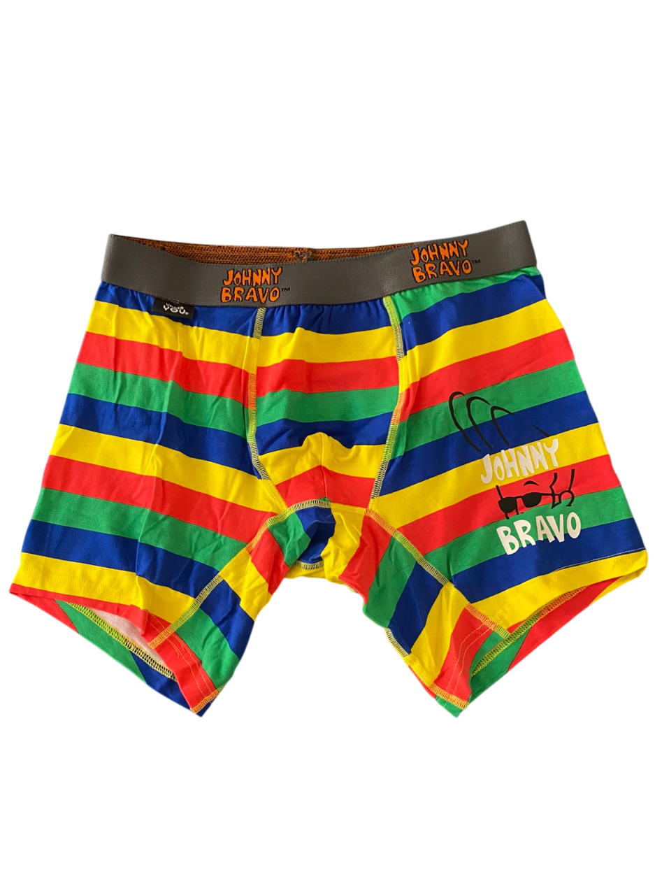 Boxer 2 unidades talla M diseño Johnny Bravo Cartoon Network-2
