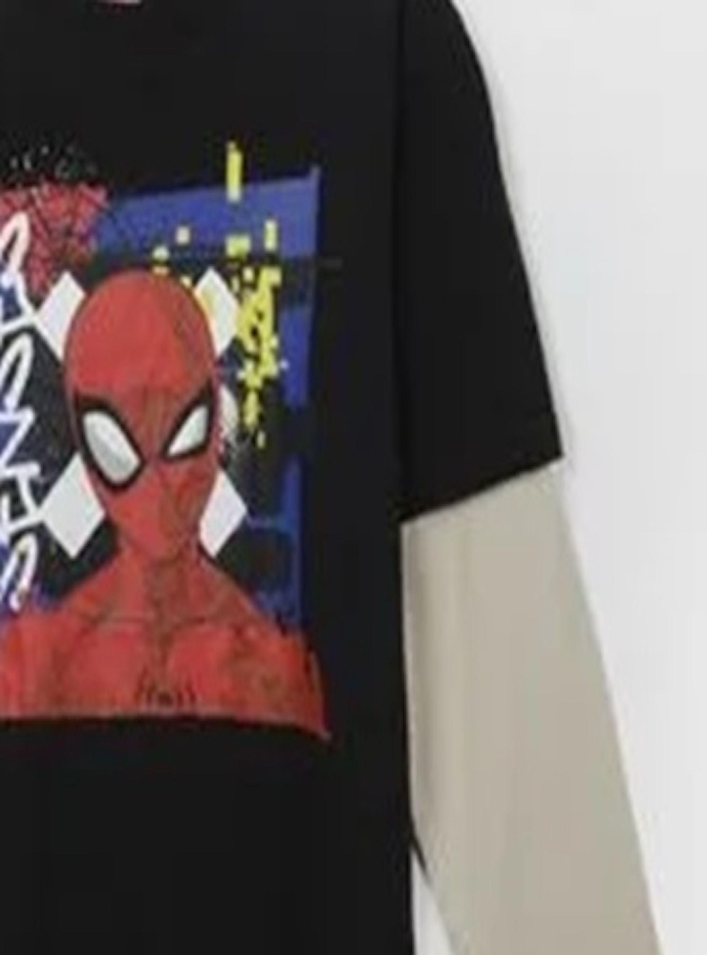 Polera manga larga de niño talla 4 diseño Spiderman-2