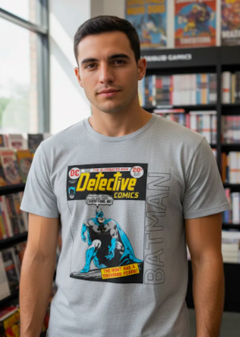 Polera Batman Talla L y XL-3