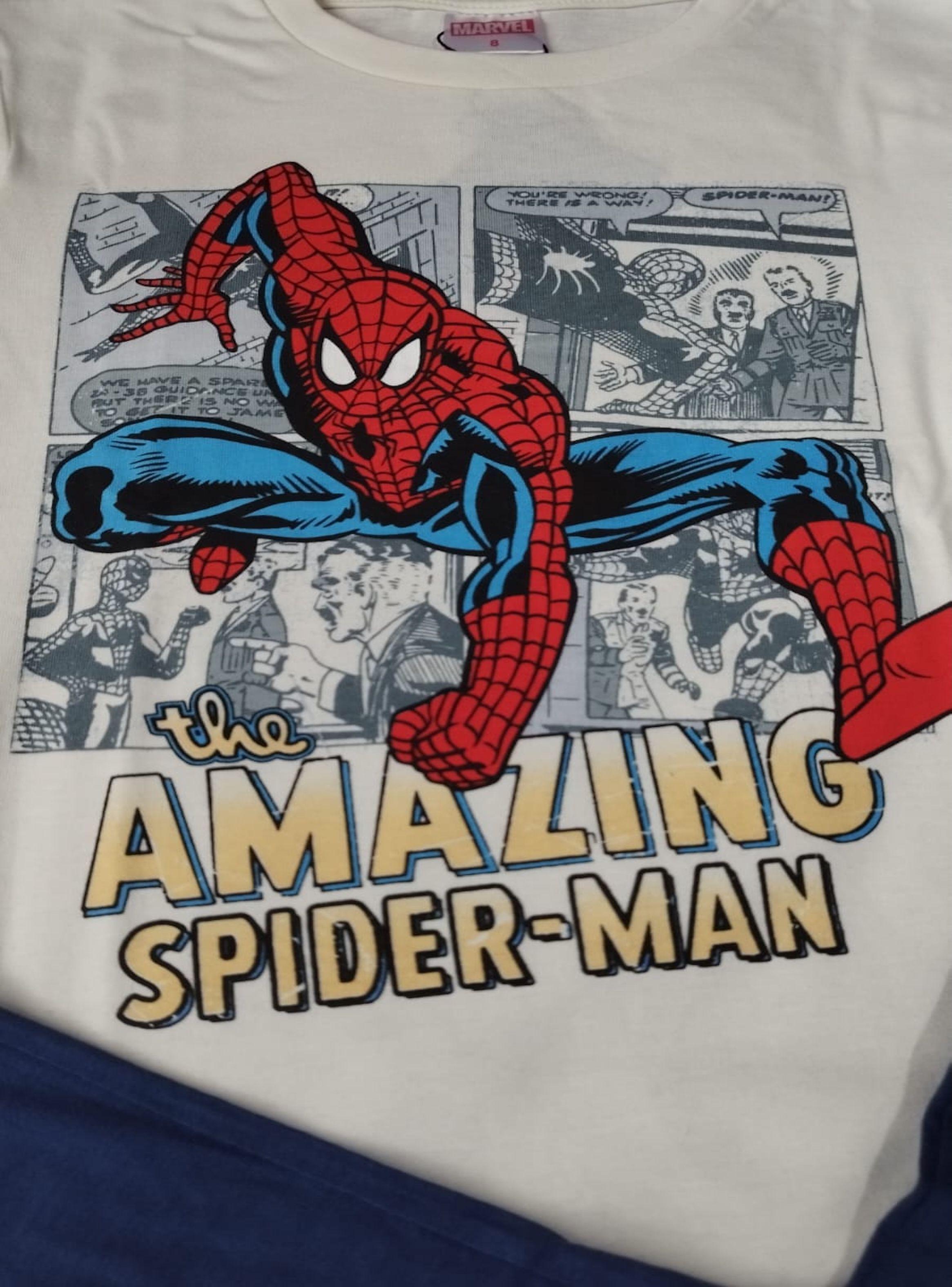 Pijama de niño talla 8 Spiderman-2