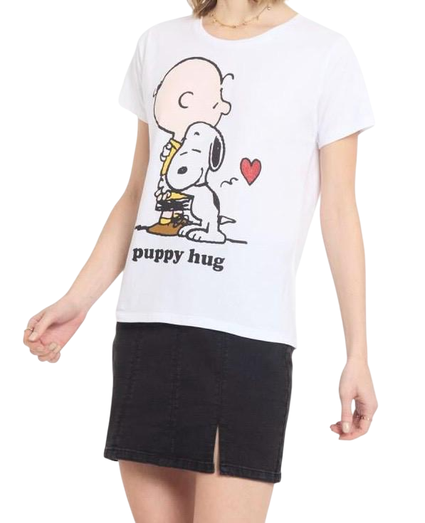 Polera Snoopy y Charlie Brown Talla S Original-3