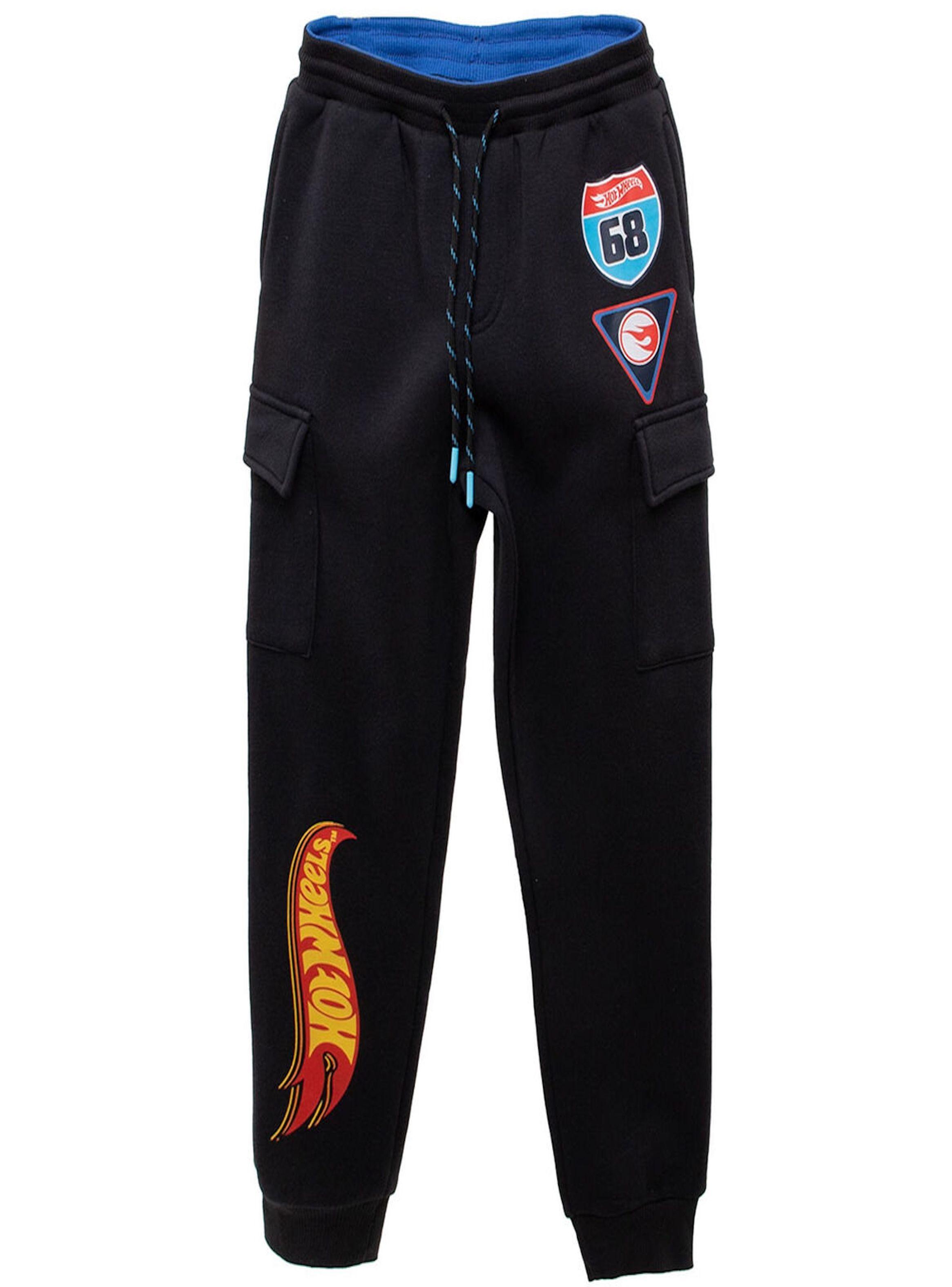 Pantalón de buzo Talla 10 diseño Hot Wheels-0