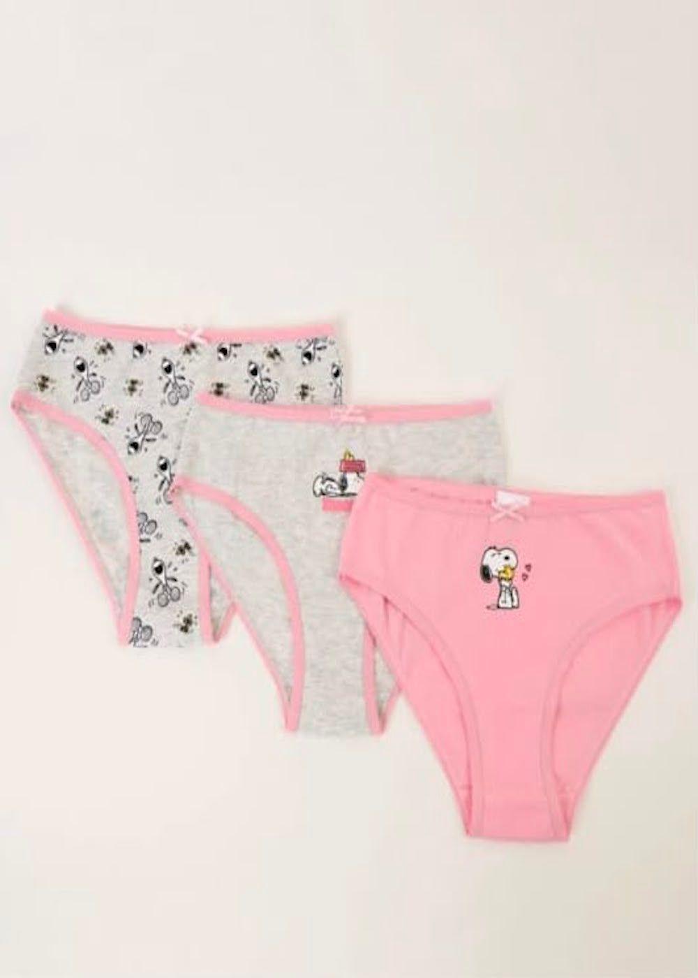 Calzones 3 unidades Snoopy Tallas 14 y 16-0