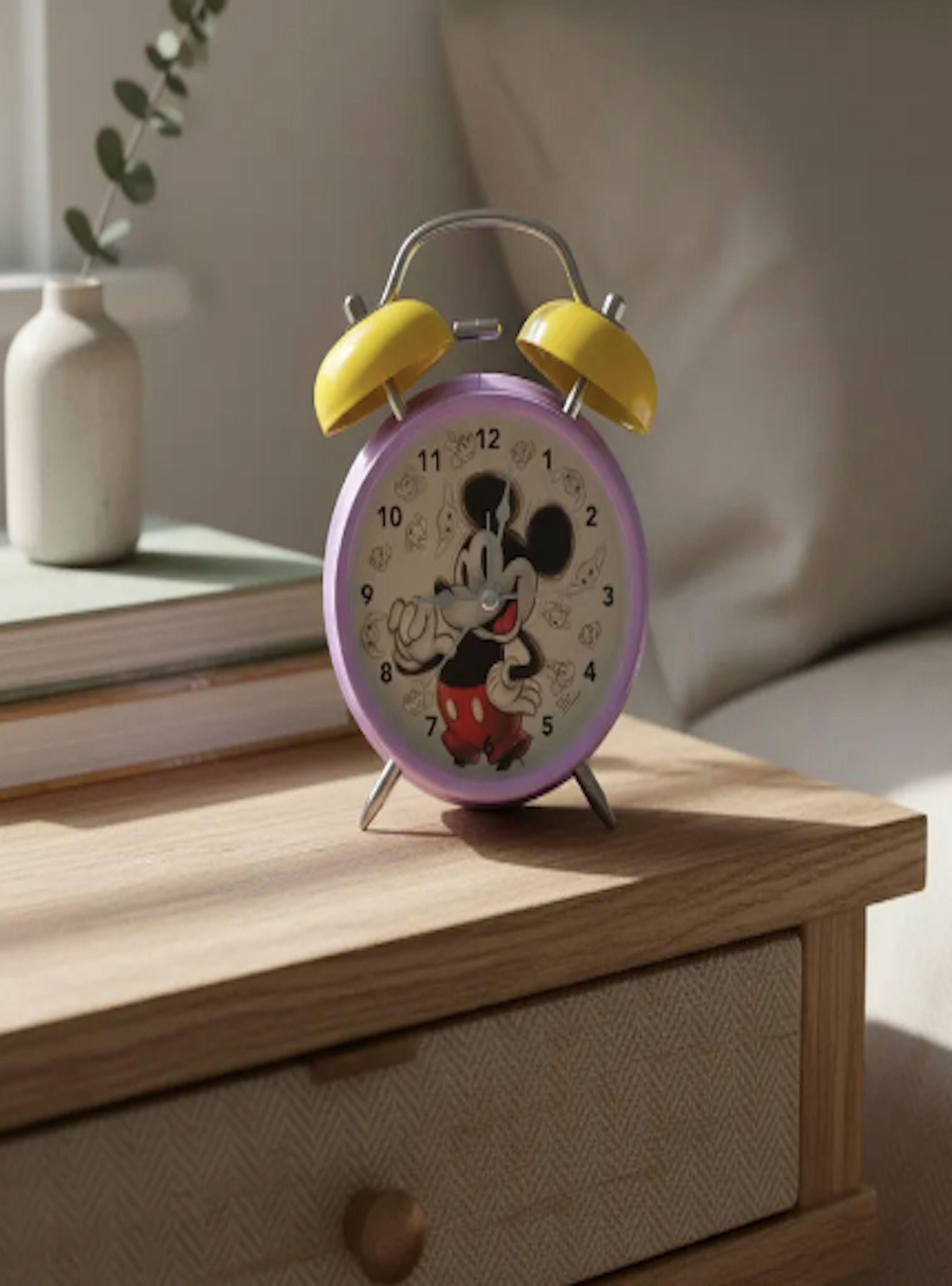 Reloj Despertador Alarma Mickey Mouse Disney-2