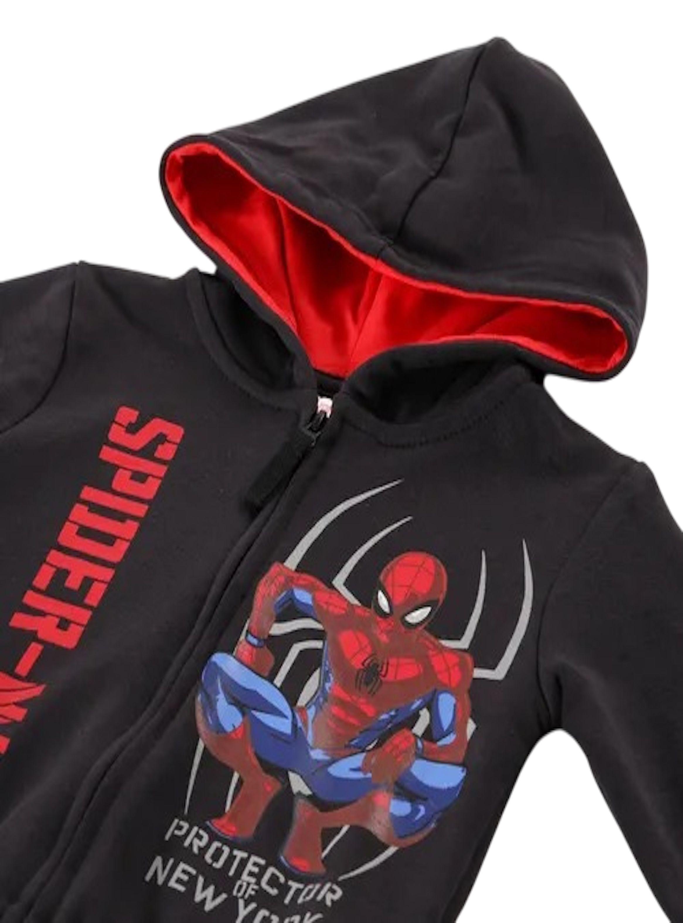 Poleron de niño diseño Spiderman Talla 2-2