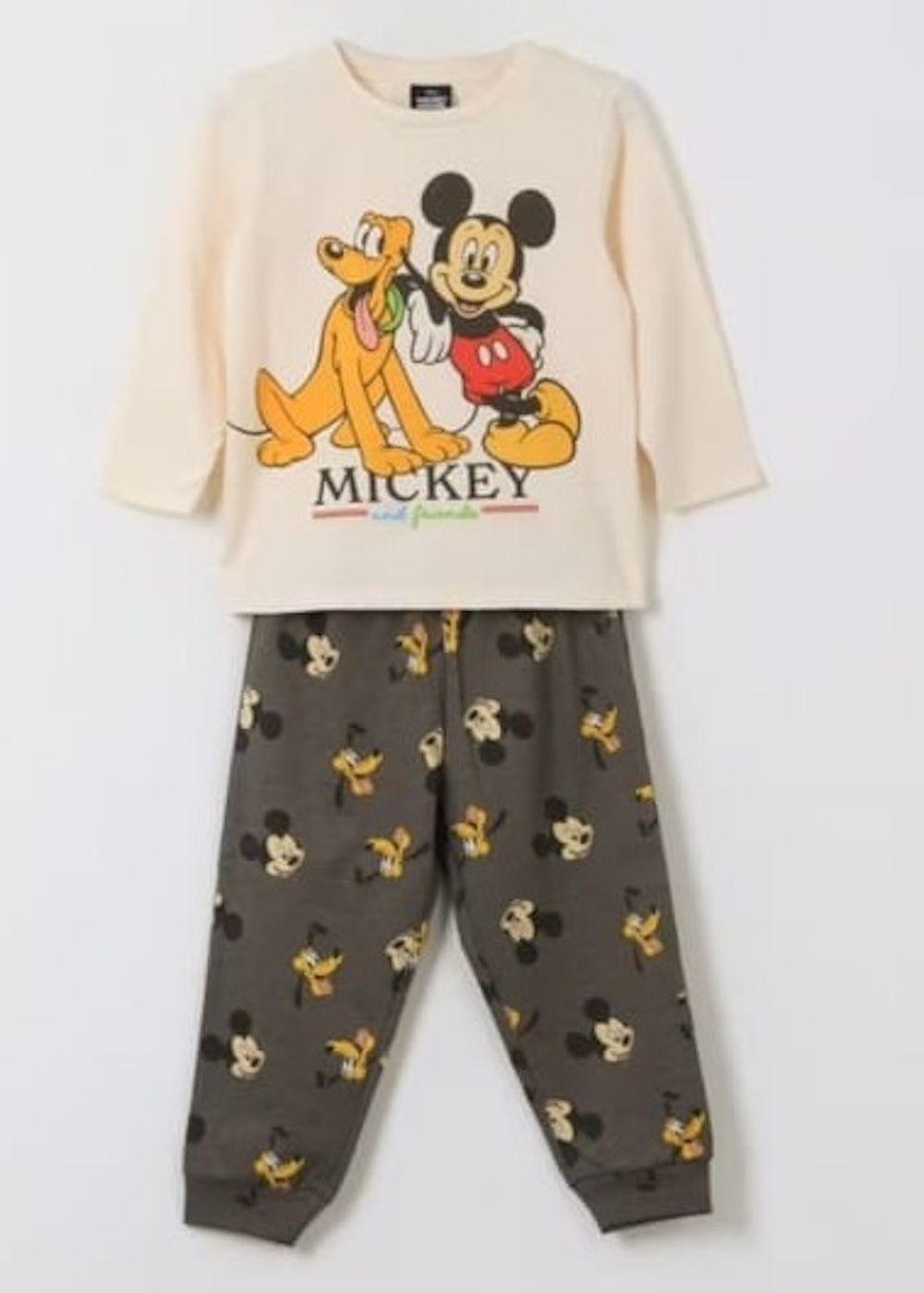 Pijama Mickey y Pluto Talla 3 original Disney-1