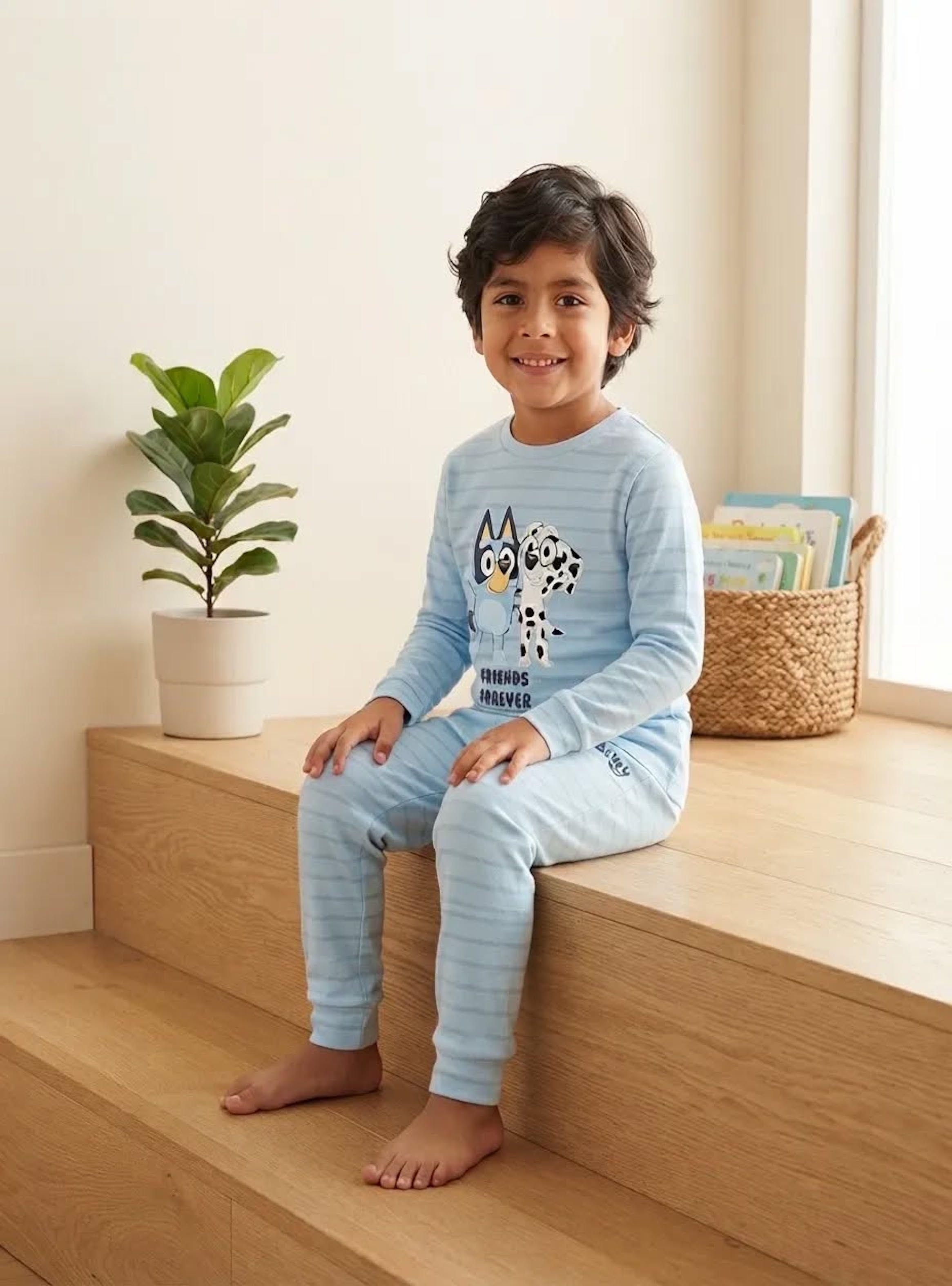 Pijama Bluey y Chloe talla 6-0
