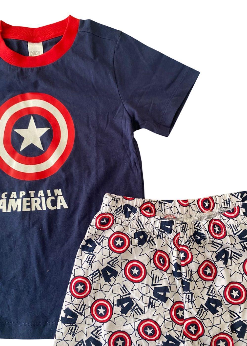 Pijama Capitán América Talla 8-2