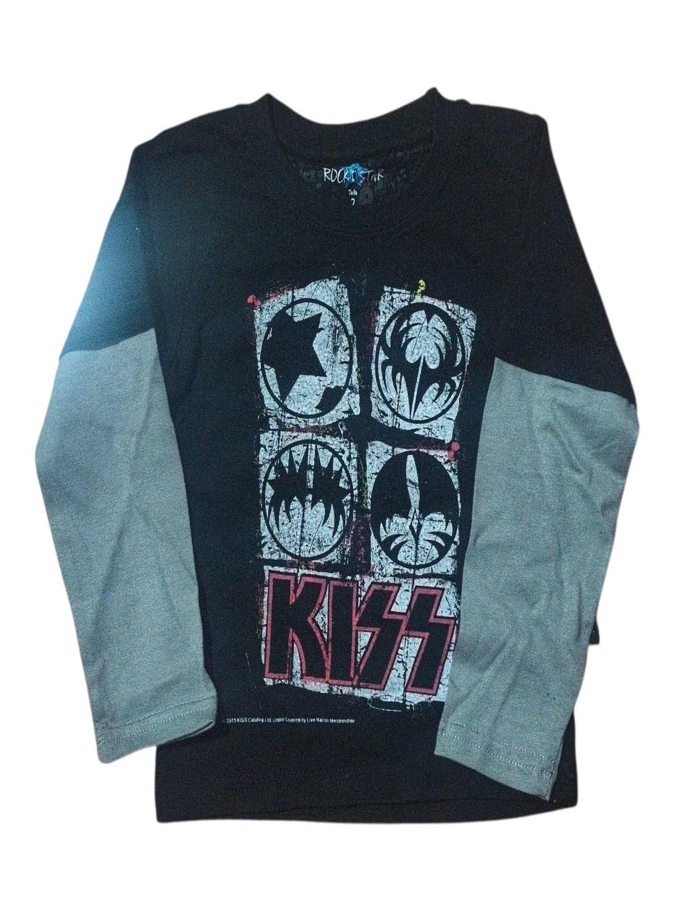 Polera Kiss manga larga talla 2-1