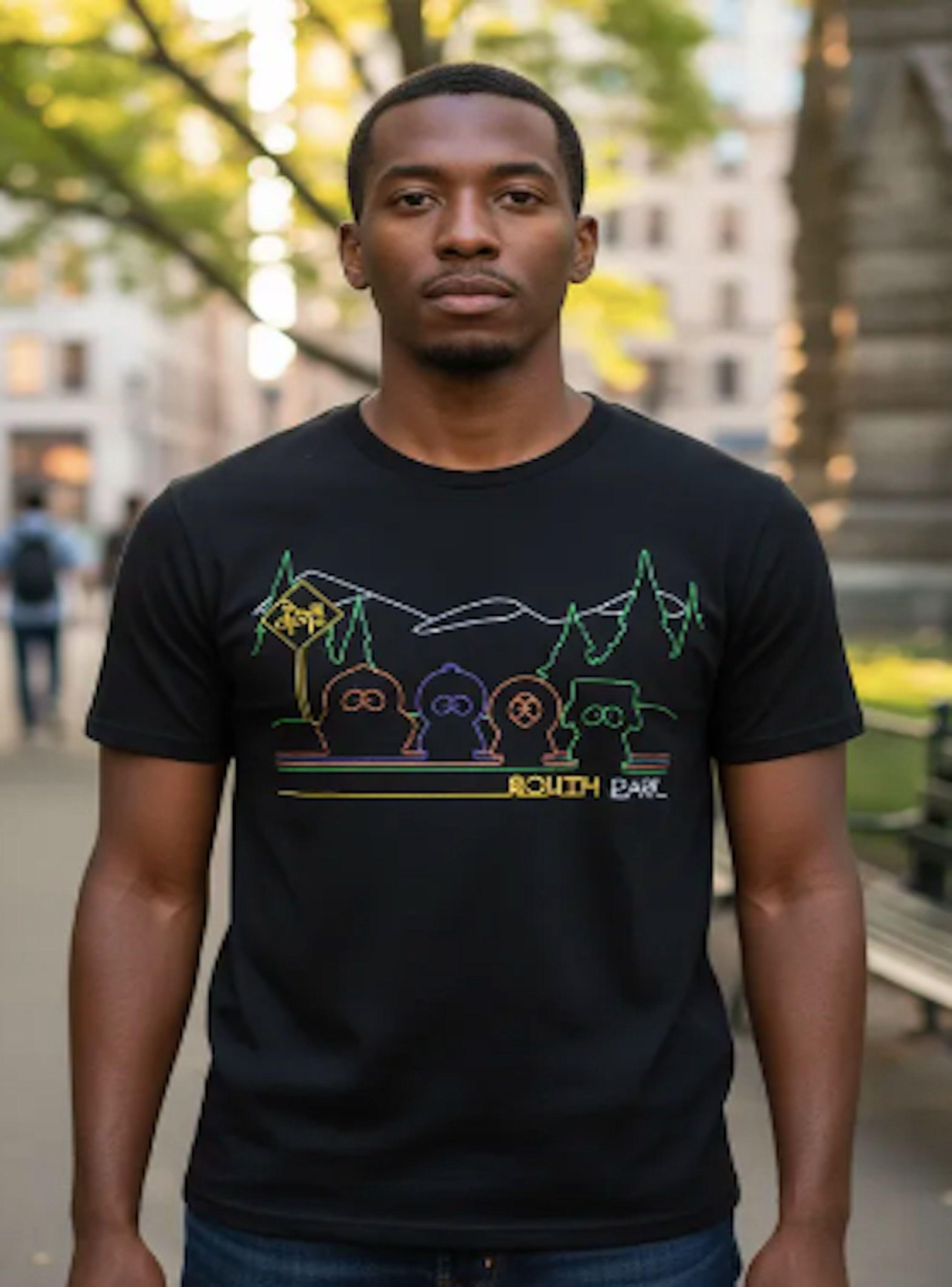 Polera de hombre diseño South Park -3
