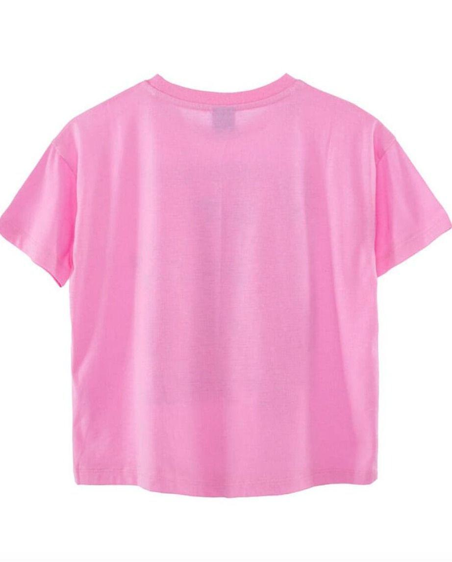 Polera de niña Talla 8 Mickey Mouse Crop Top Oversize-2