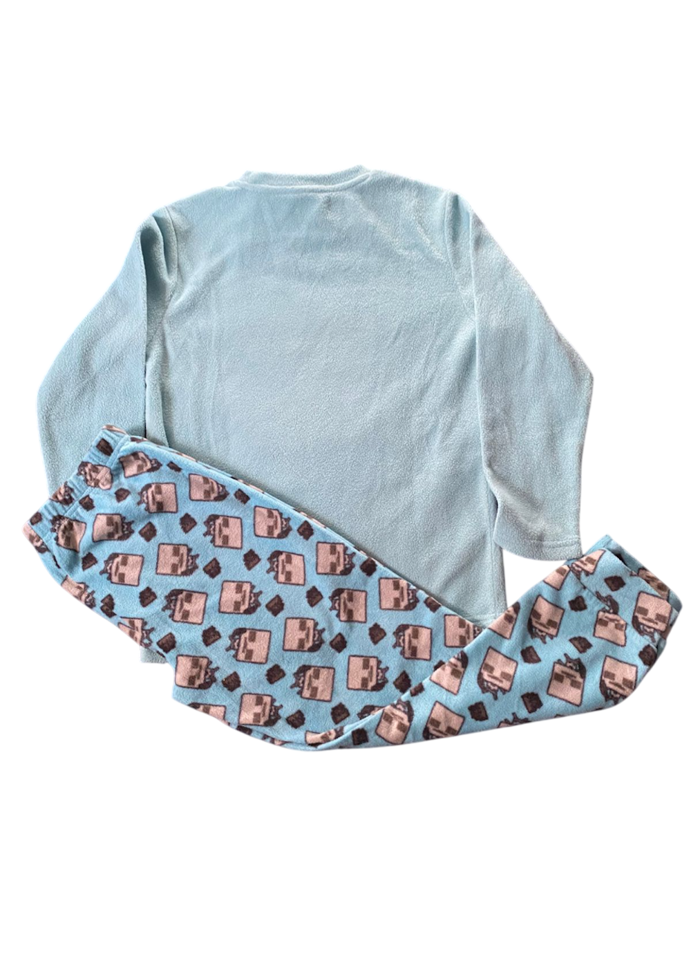 Pijama Minecraft Talla 8 Micropolar-3