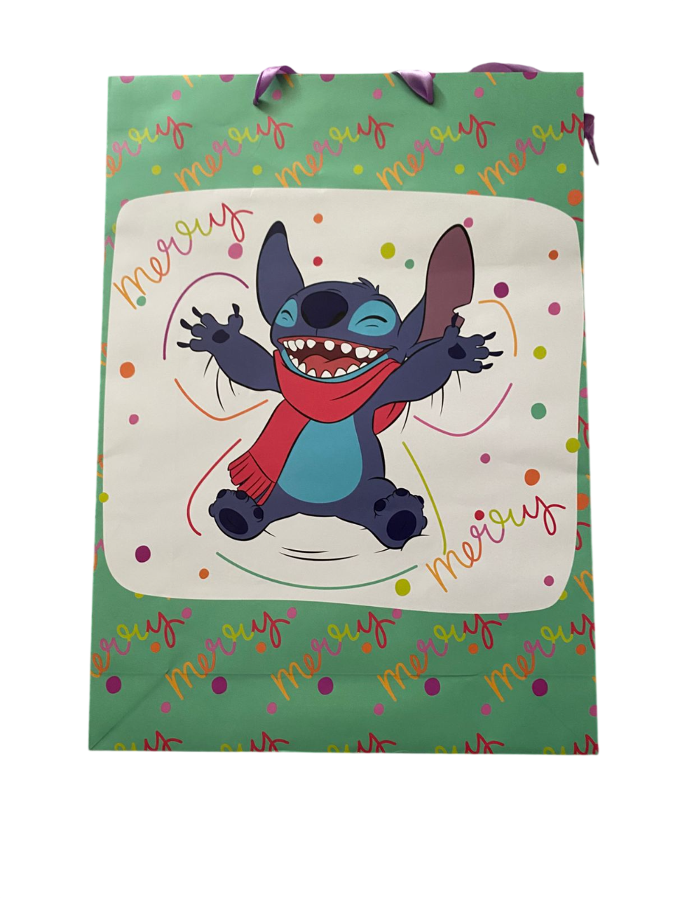 Bolsas para regalo grandes dise o Stitch 12 unidades-2