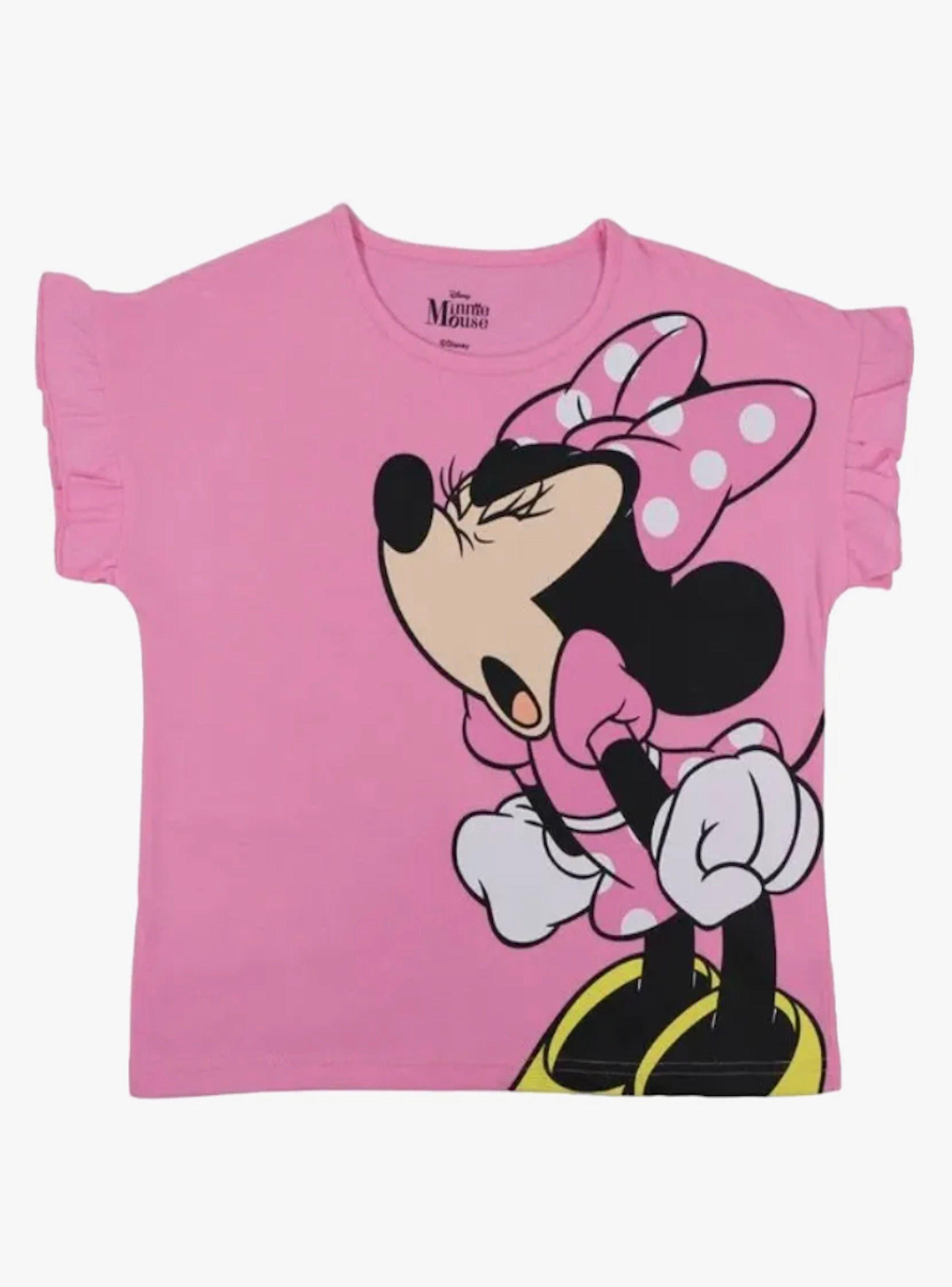 Polera de niña talla 10 diseño Minnie Mouse-0