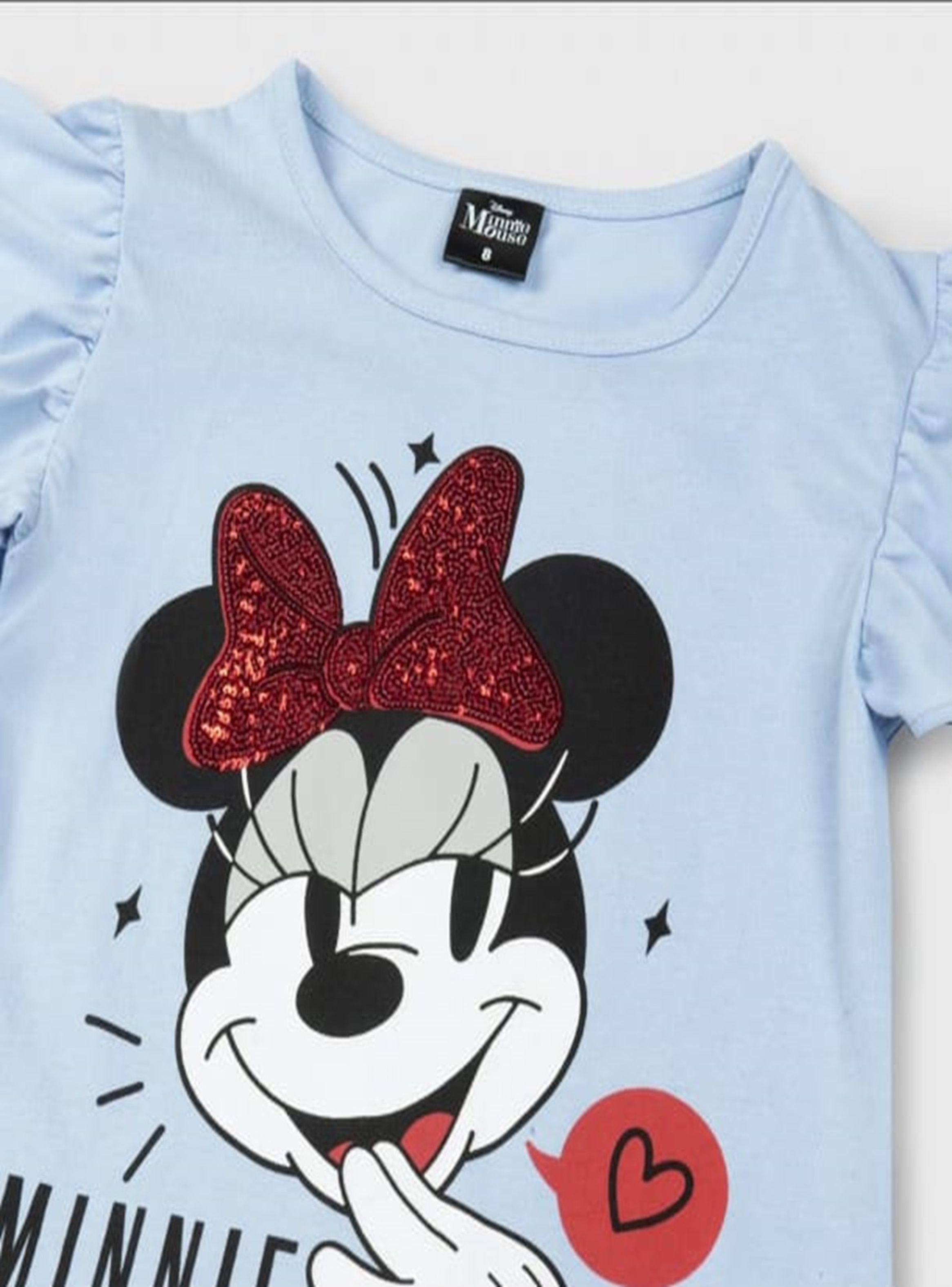 Polera de niña talla 8 diseño Minnie Mouse Disney-2
