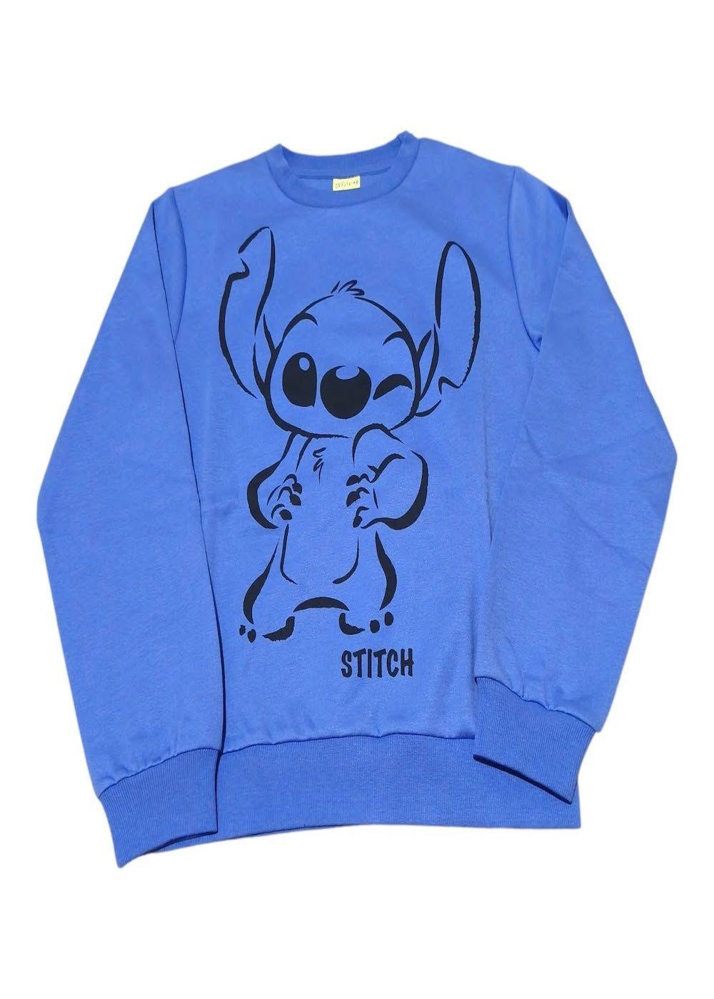Poleron Stitch Talla 14 interior franela-1