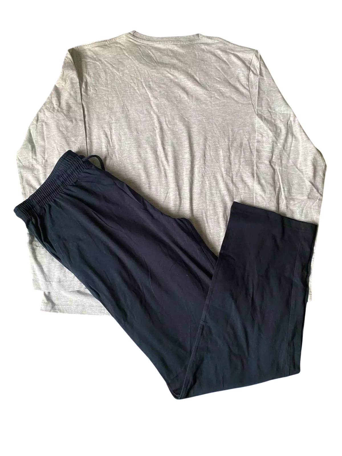 Pijama Oracle Red Bull Racing Talla M Polera gris Pantalon azul-1