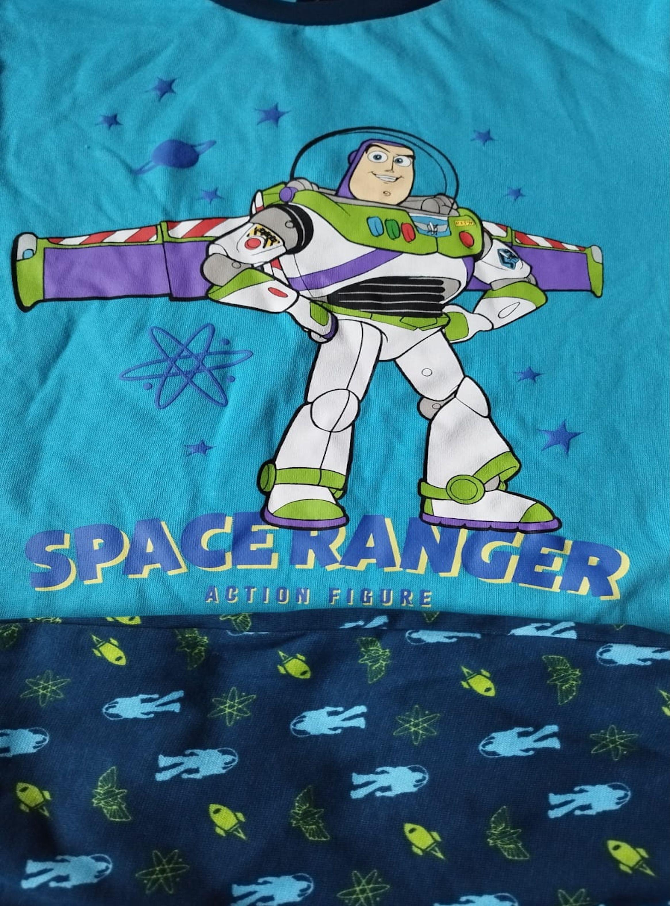 Pijama de niño interior franela talla 8 diseño Buzz Light Year Toy Story-2