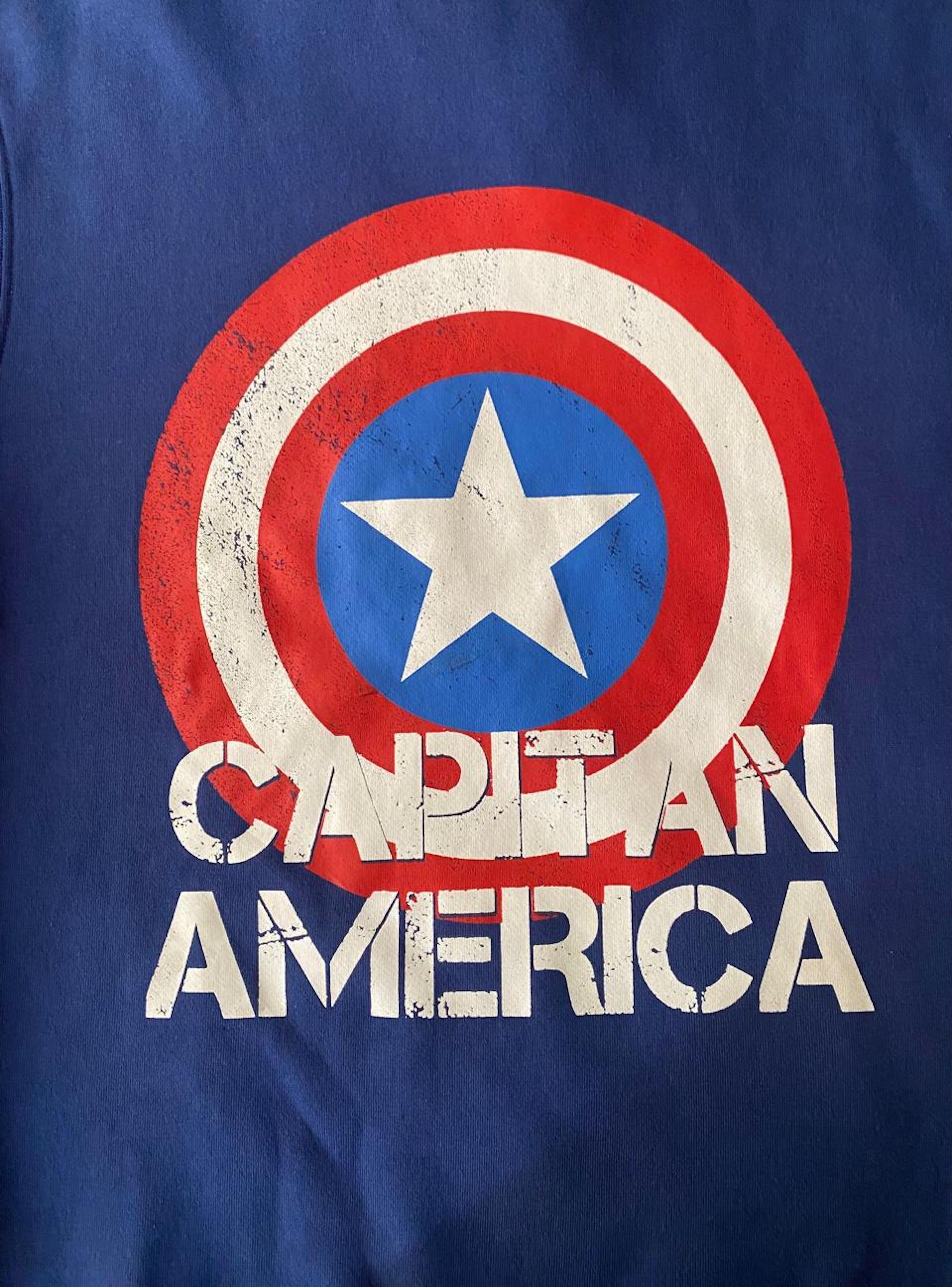Poleron de hombre talla M diseño Capitán América Marvel-2