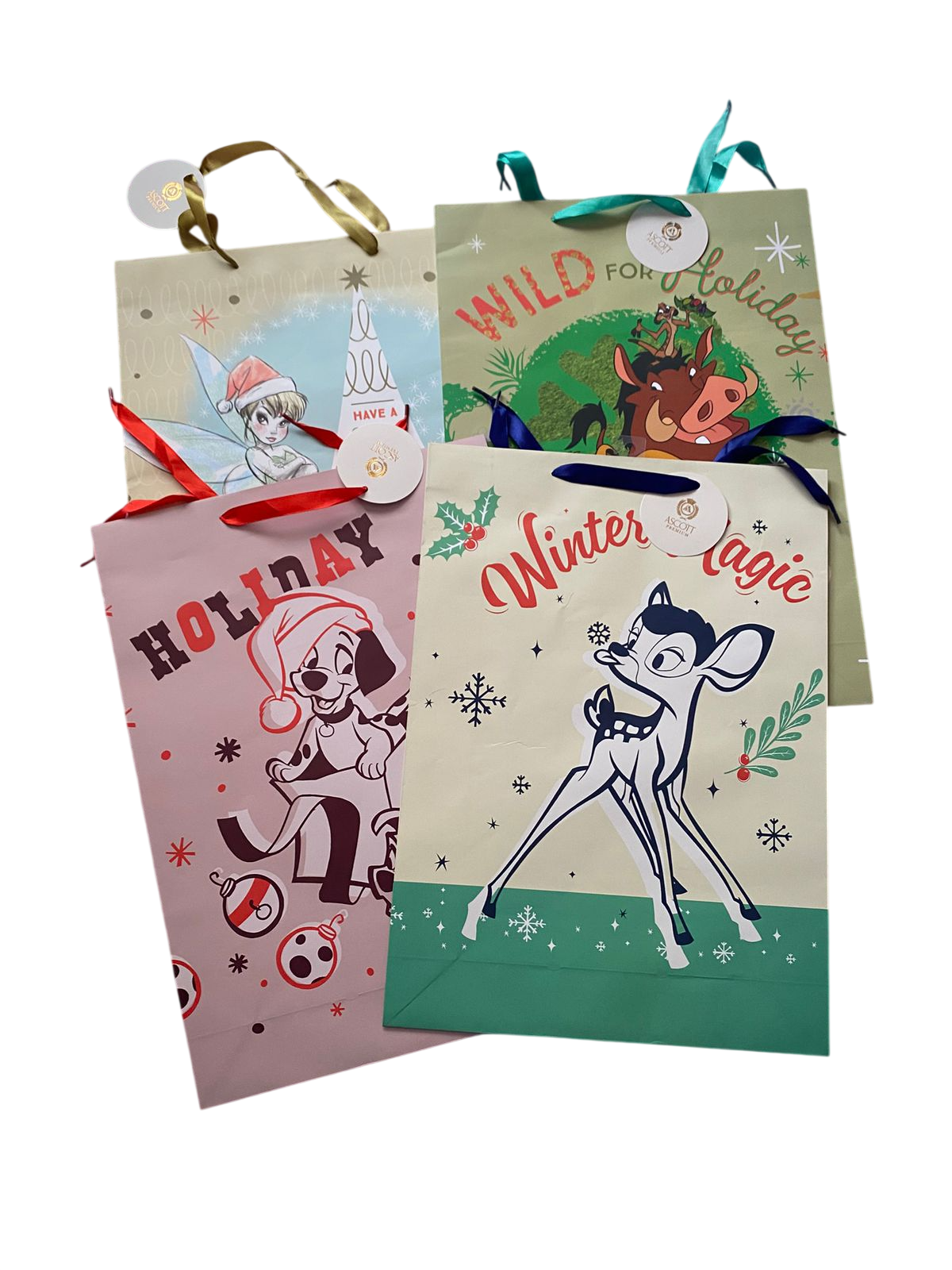 Bolsas para regalo grandes 12 unidades dise o Disney-4
