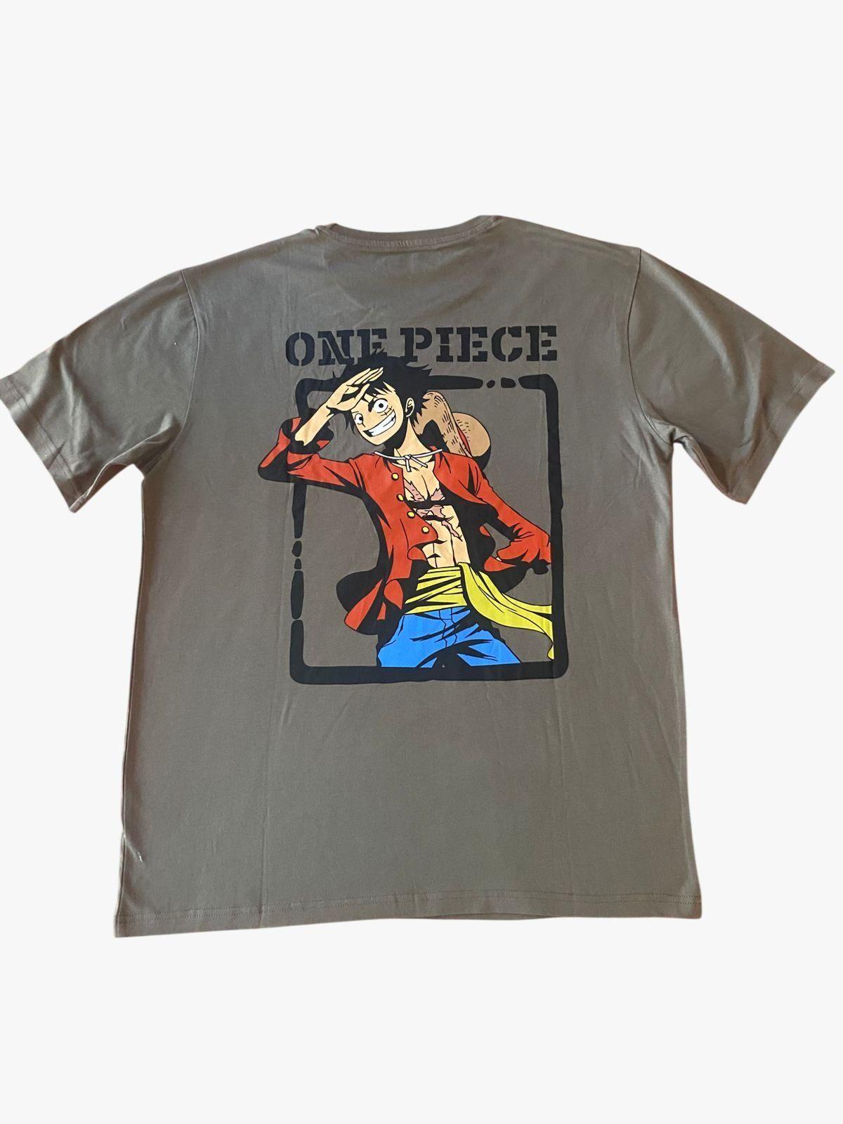 Polera Luffy One Piece Talla M-3