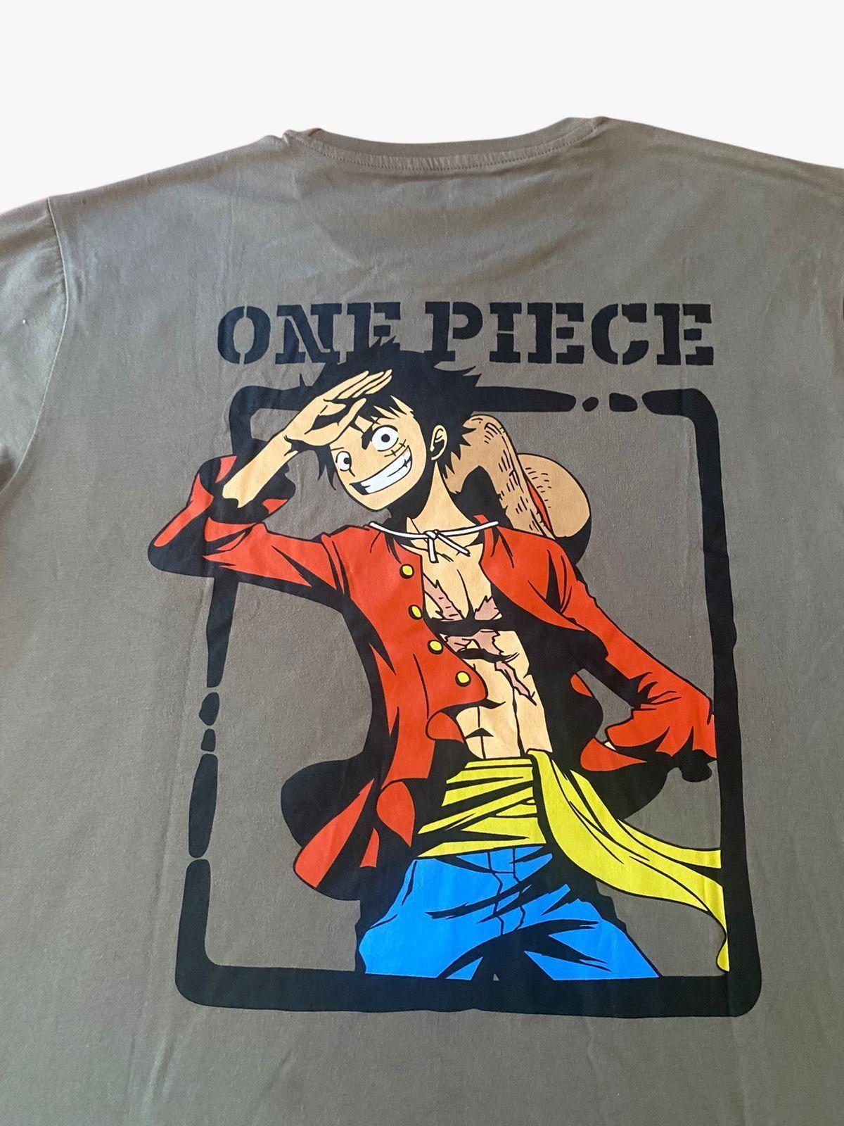 Polera Luffy One Piece Talla M-4
