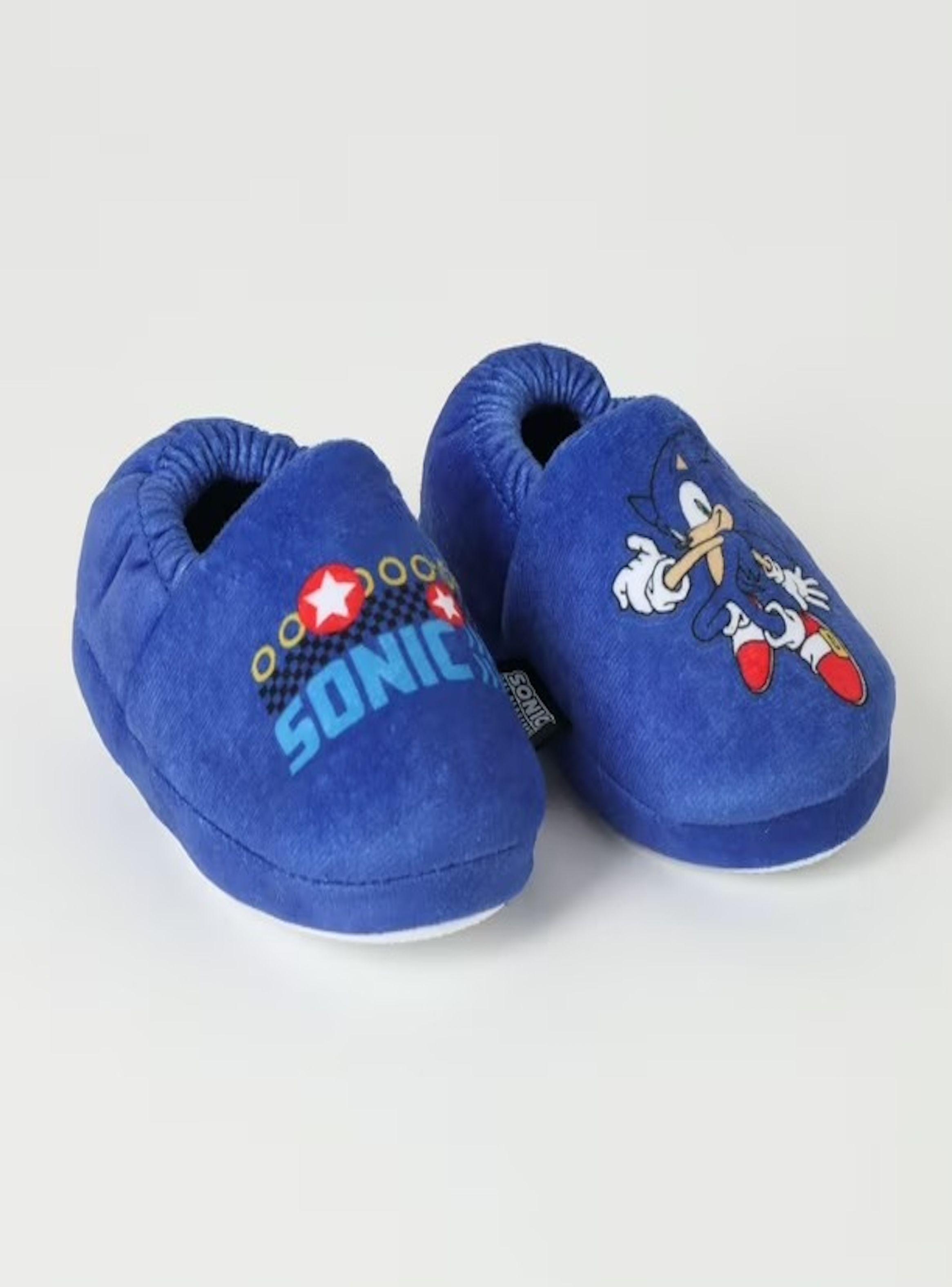 Pantufla de niño diseño Sonic diferentes numeros-0