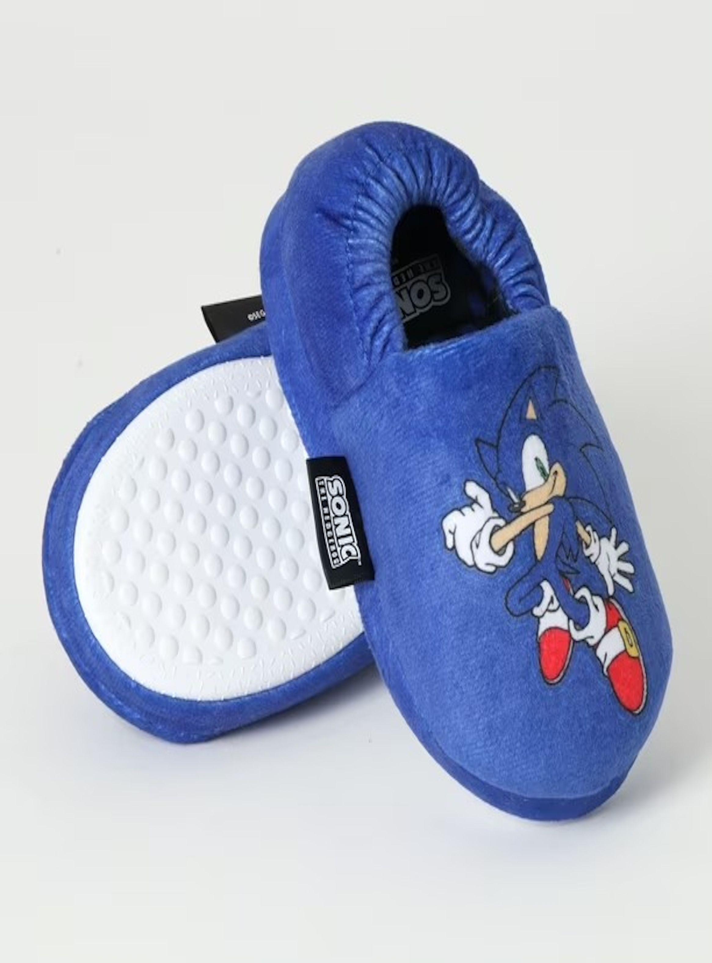 Pantufla de niño diseño Sonic diferentes numeros-1