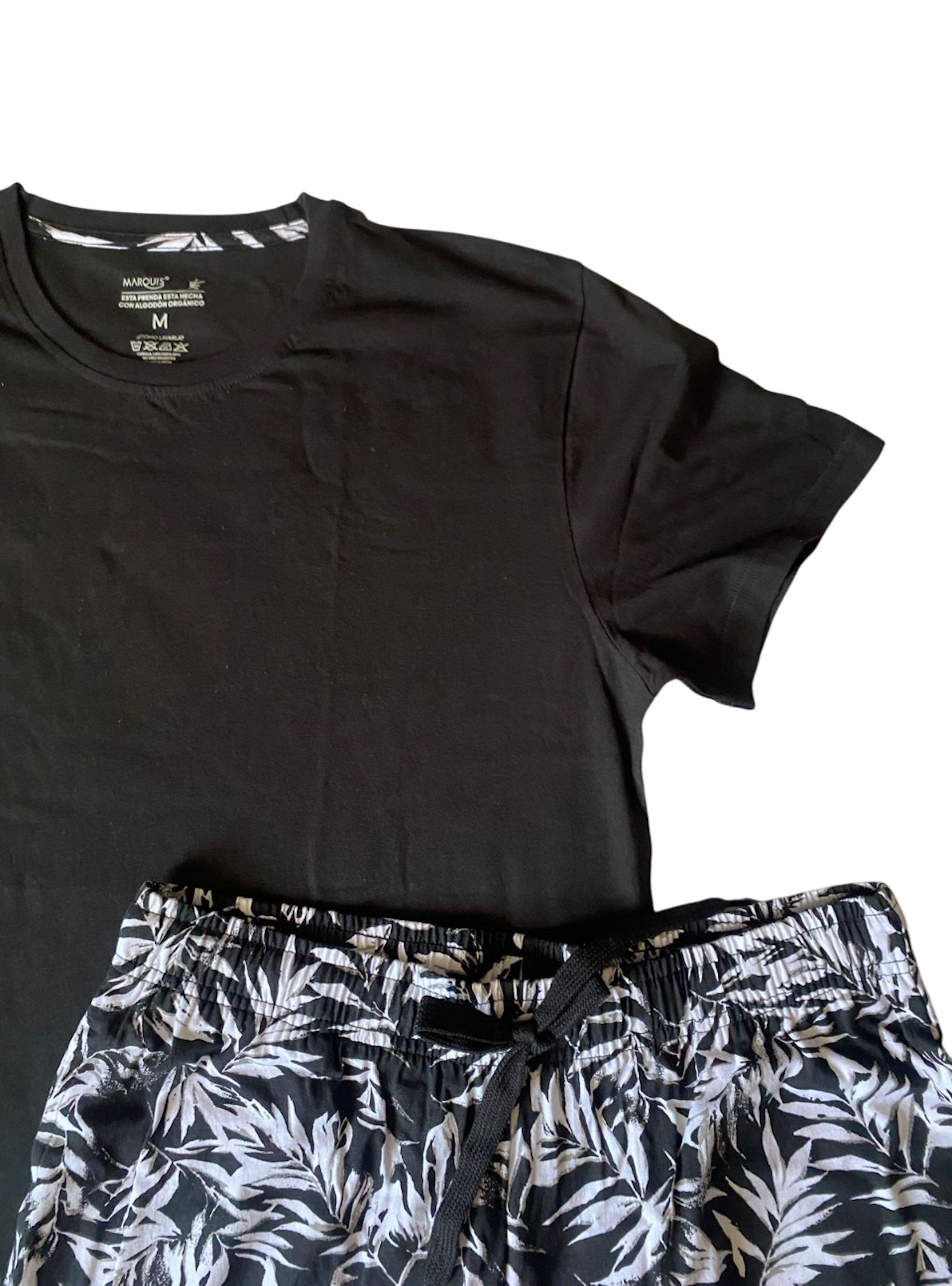 Pijama de hombre de verano 100% algodon-2