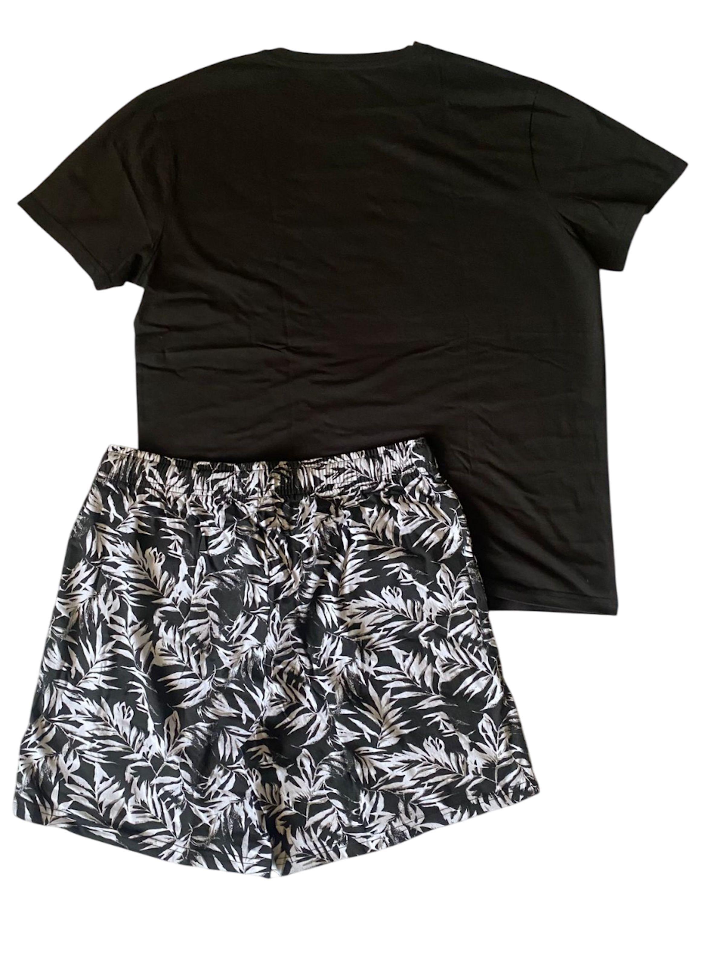 Pijama de hombre de verano 100% algodon-3