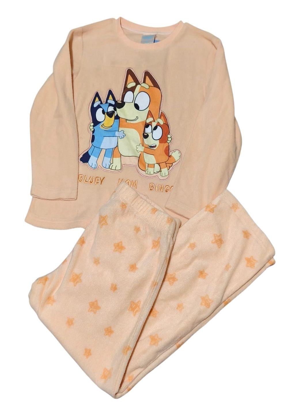 Pijama Bluey Mom y Bingo Micropolar Talla 6-1