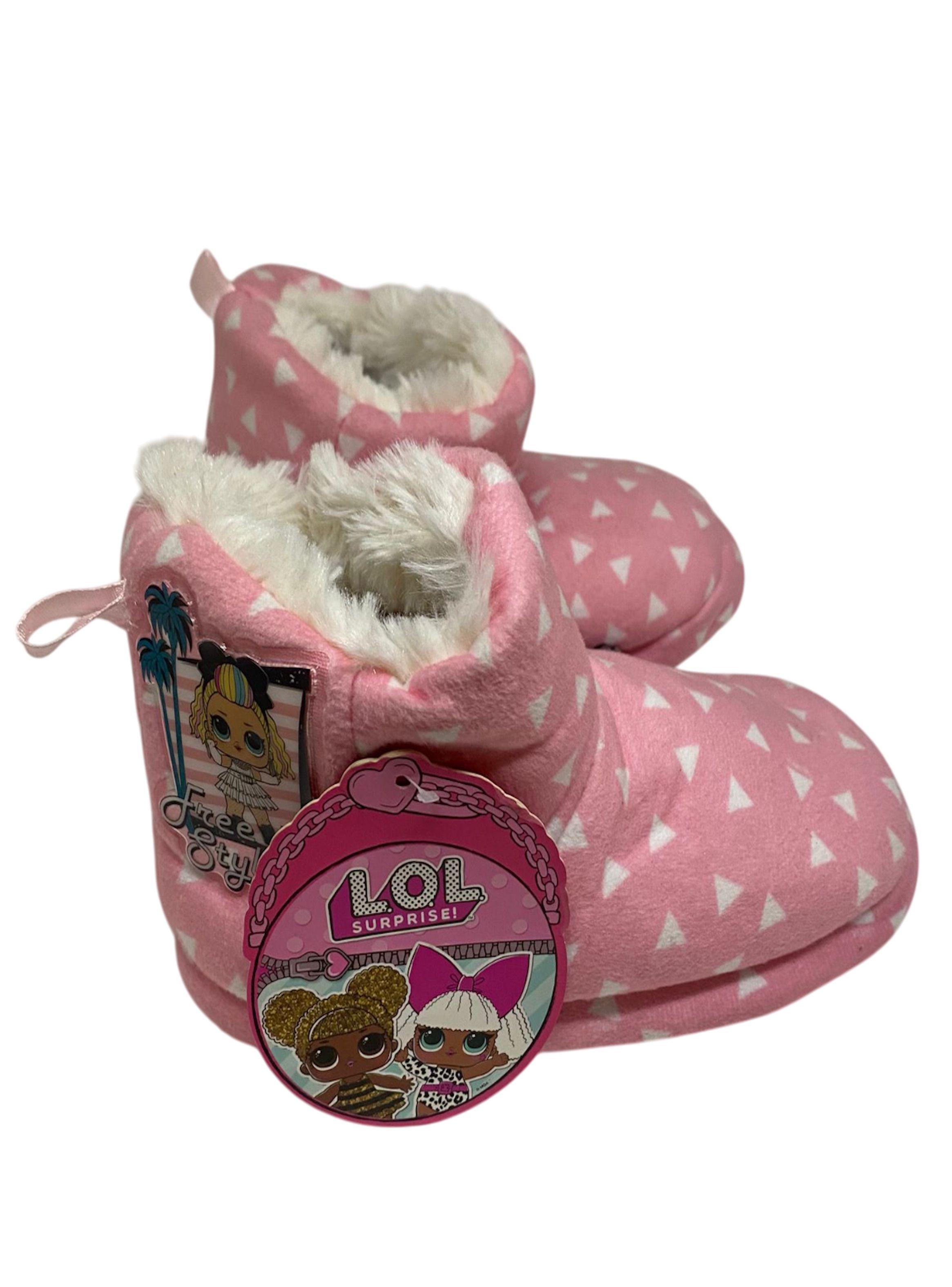 Pantufla Bota de niña numero 27/28 diseño LOL Surprise-2