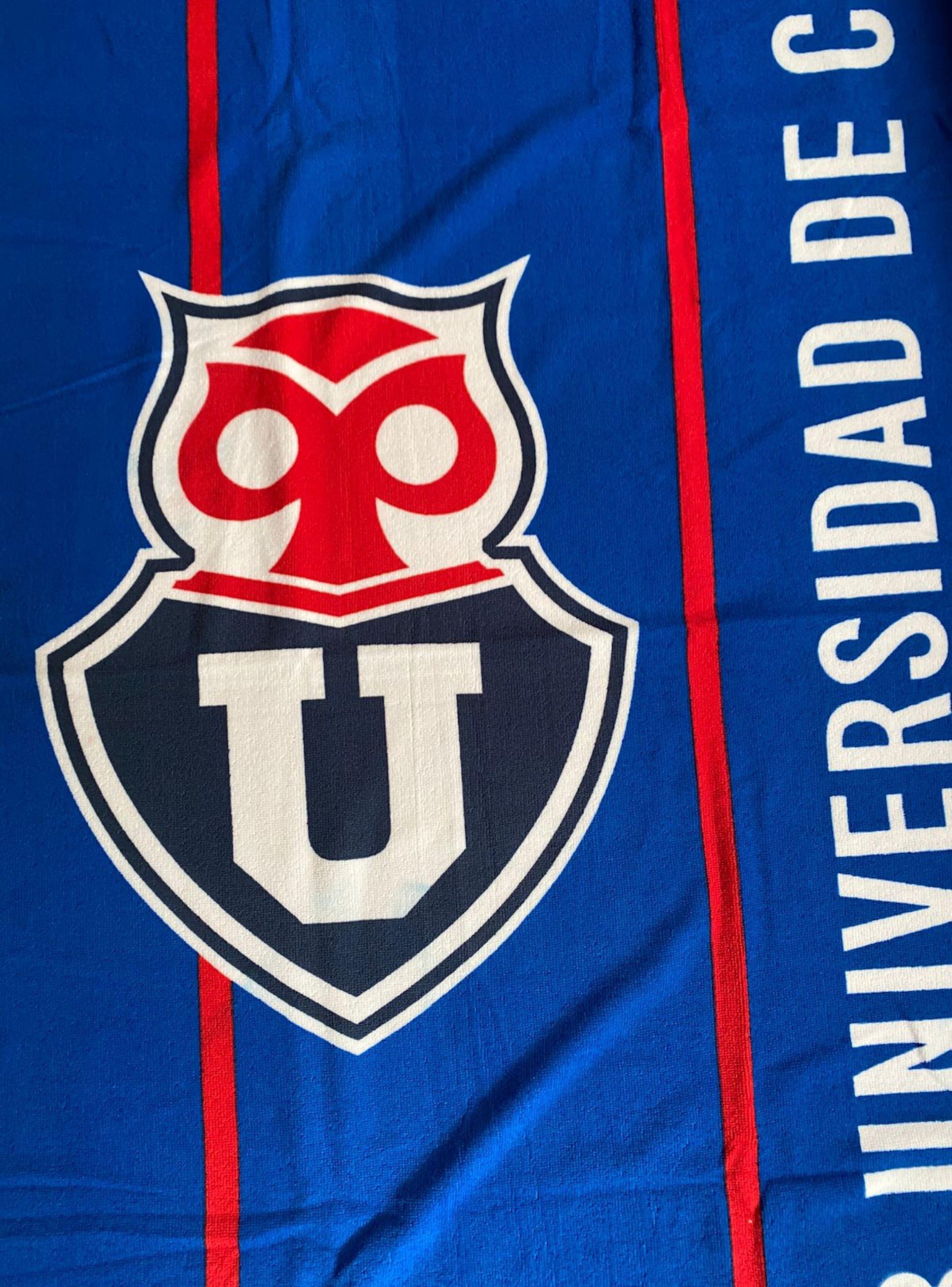 Toalla de playa 100% microfibra diseño Universidad de Chile-2