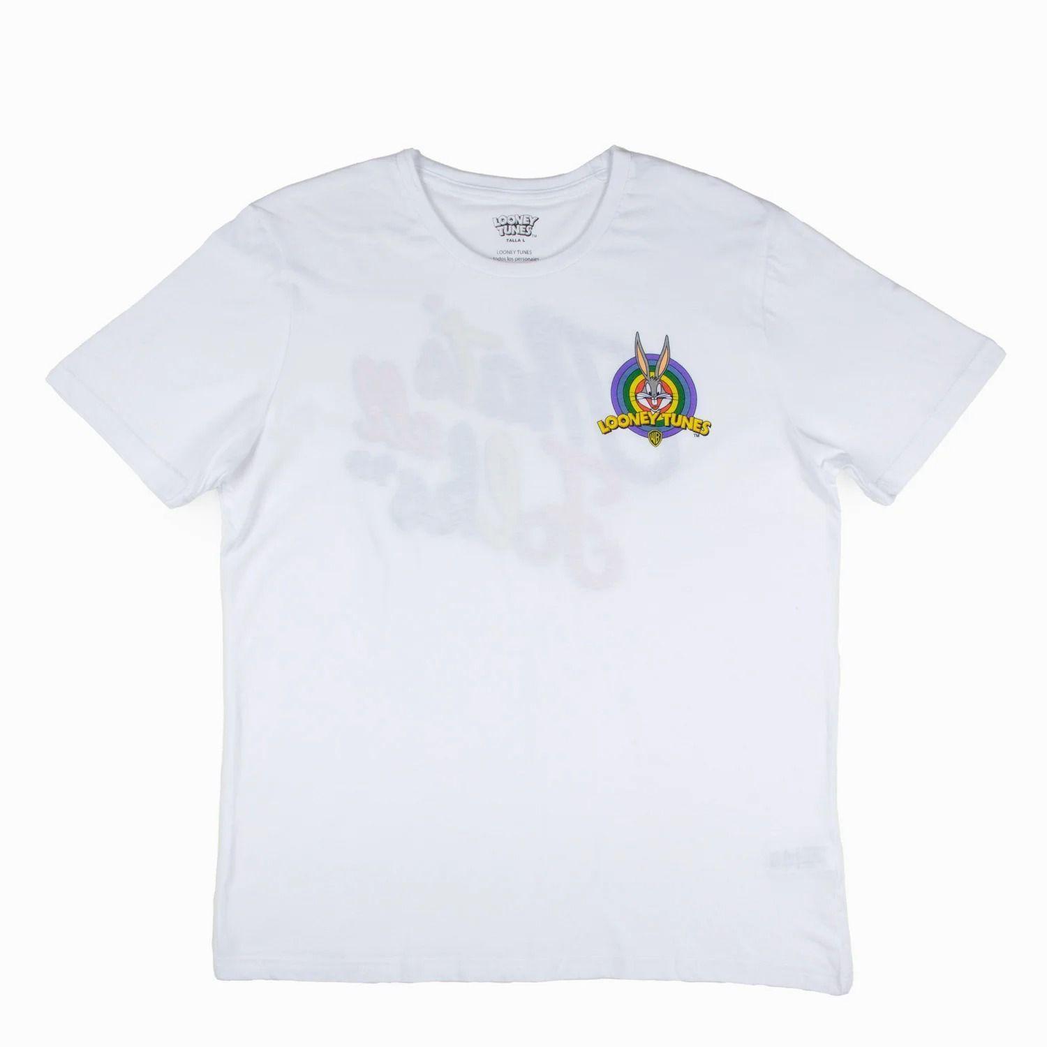 Polera Looney Tunes Talla L Hombre-0