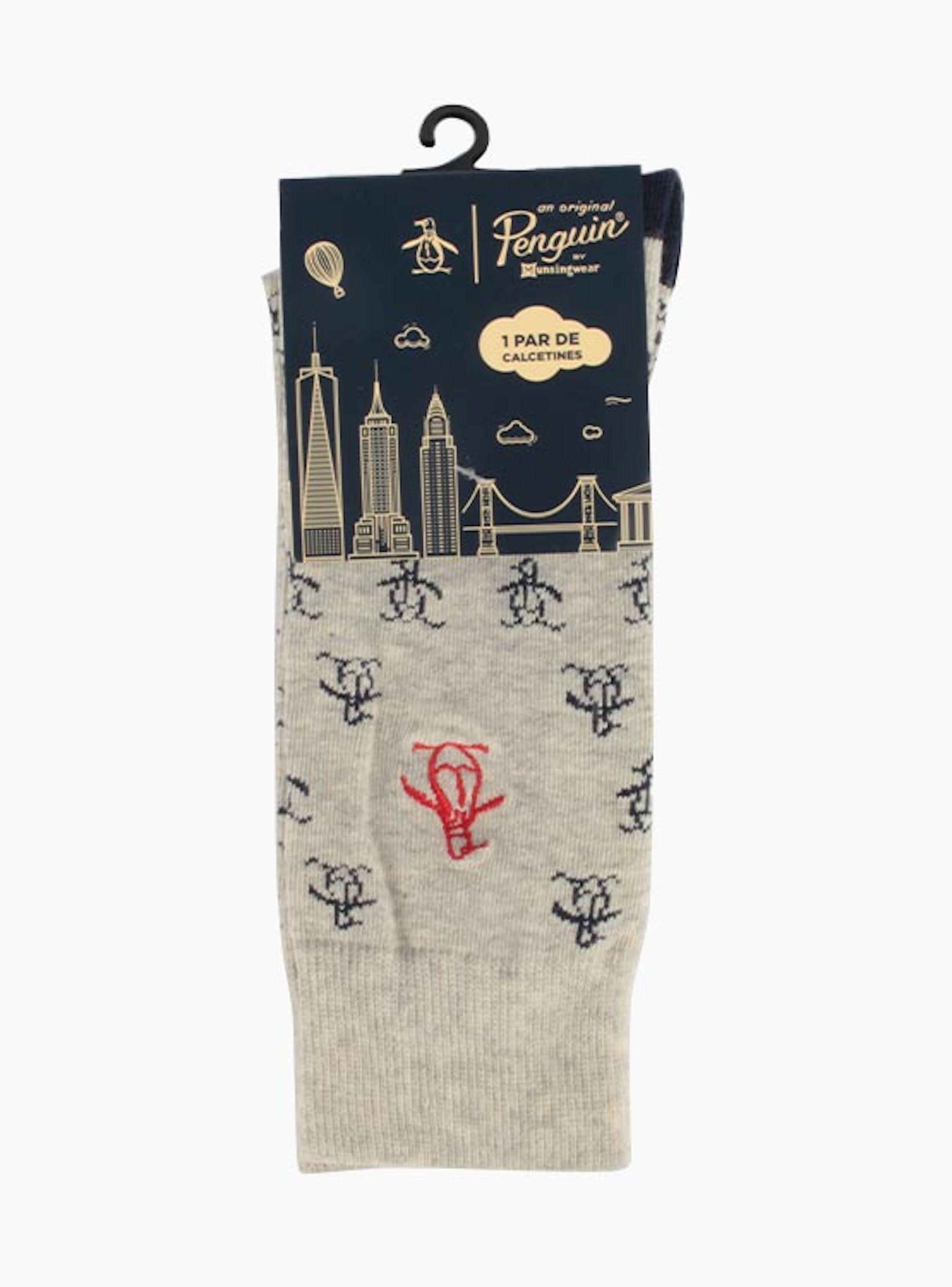 Calcetin de adulto talla unica Penguin-3