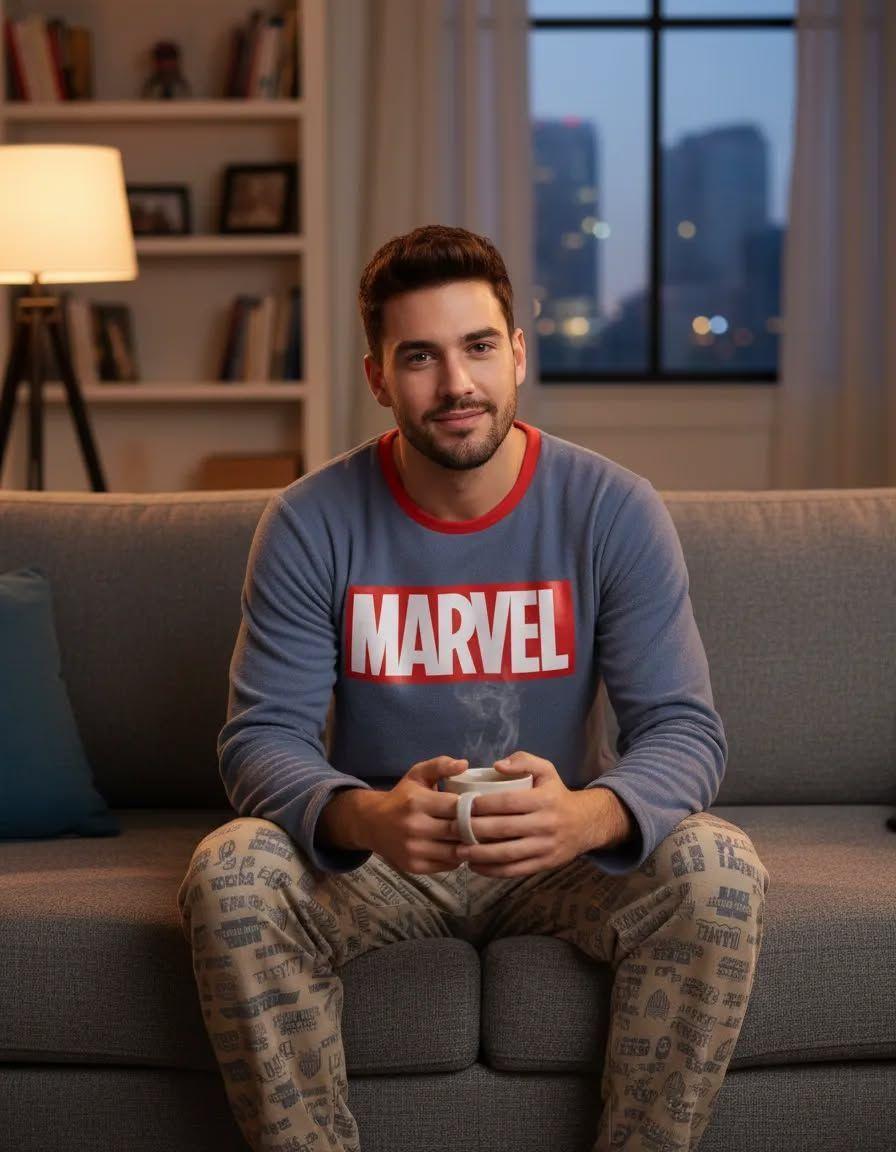 Pijama Marvel Micropolar-0