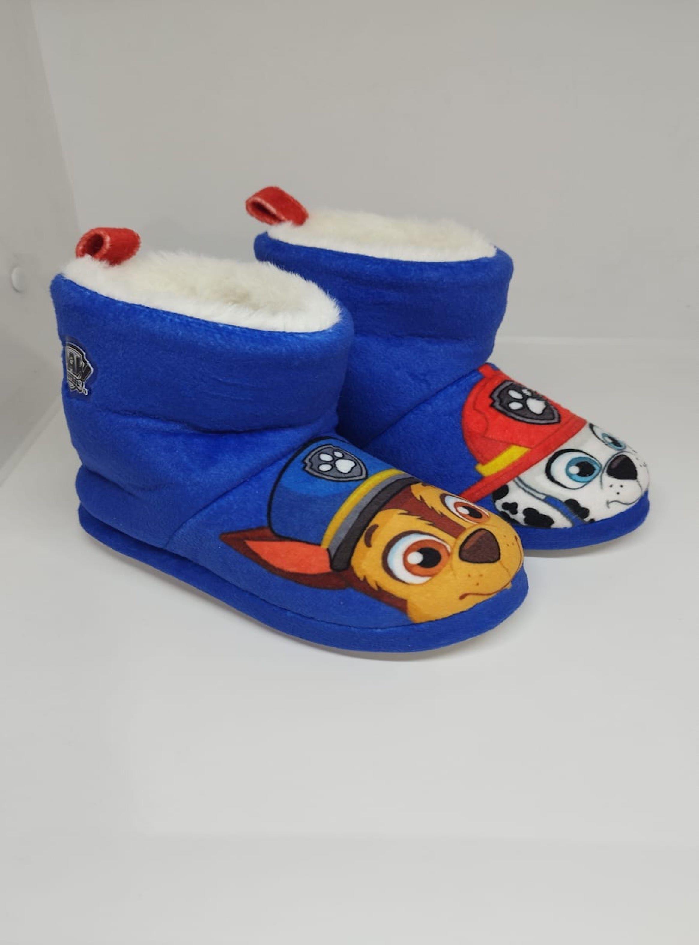Pantufla Bota Niño Paw Patrol Marshall y Chase Numero 26/27-1