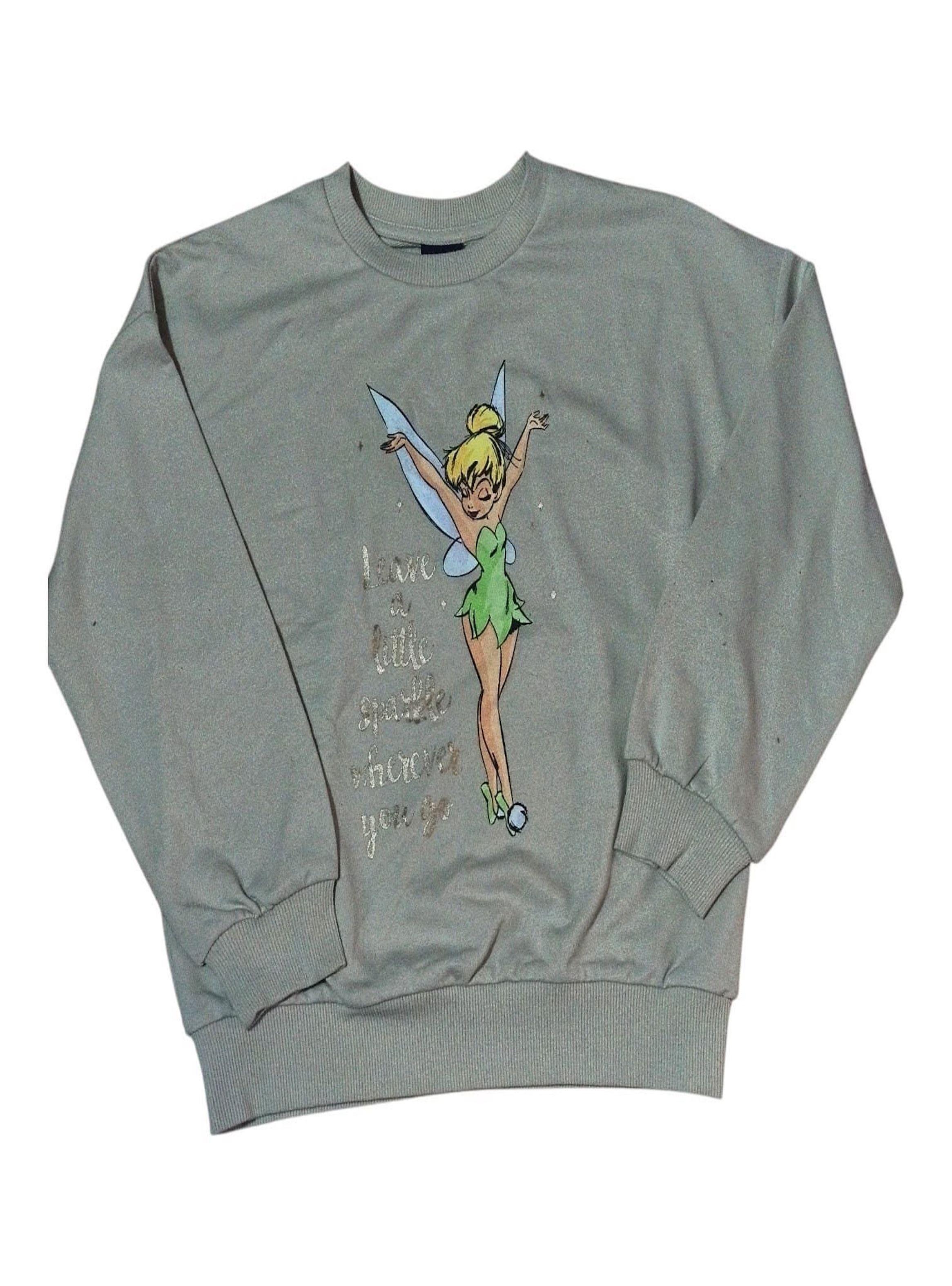 Poleron Tinkerbell Campanita Disney Talla 8-1