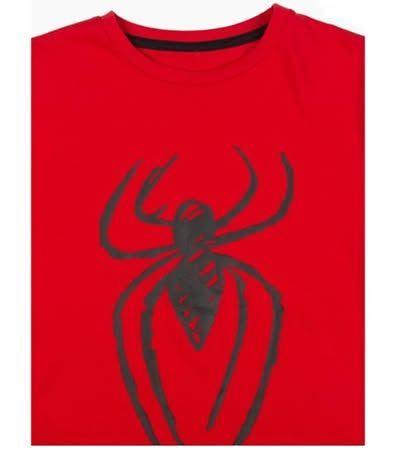 Polera Spiderman Manga Larga Talla 14-2