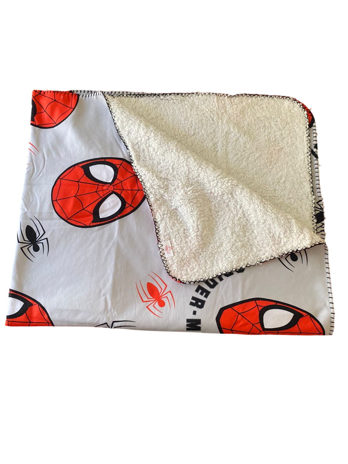 Manta polar sherpa Spiderman-1