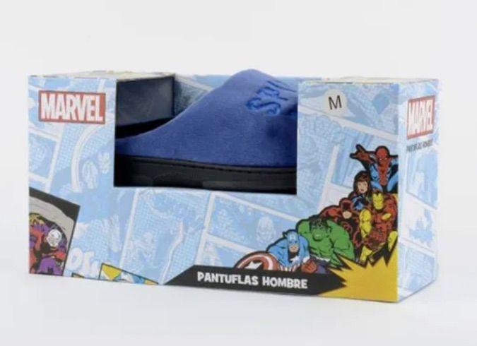 Pantufla de hombre numero 43/44 Diseño Spiderman Marvel-3