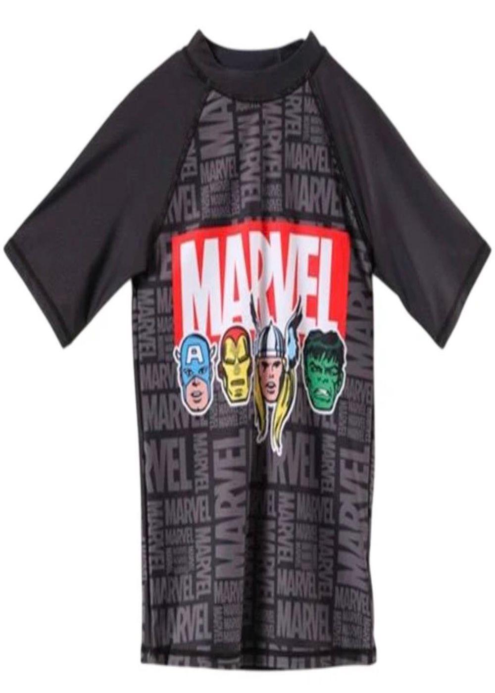 Polera de niño para baño Marvel tallas 10 y 12-0