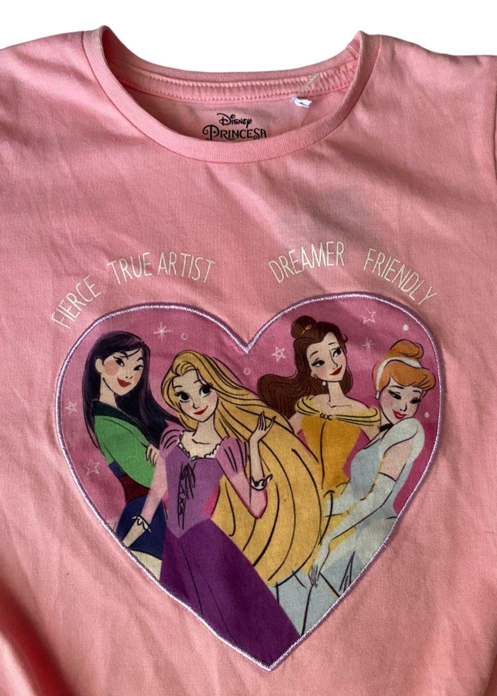 Polera Princesas talla 8 nudo en la cintura-2